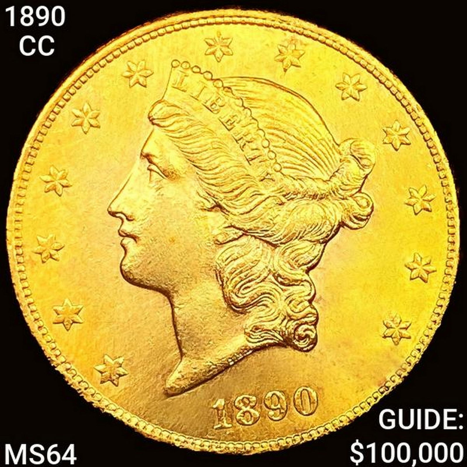 1890-CC $20 Gold Double Eagle CHOICE BU (1 of 2)
