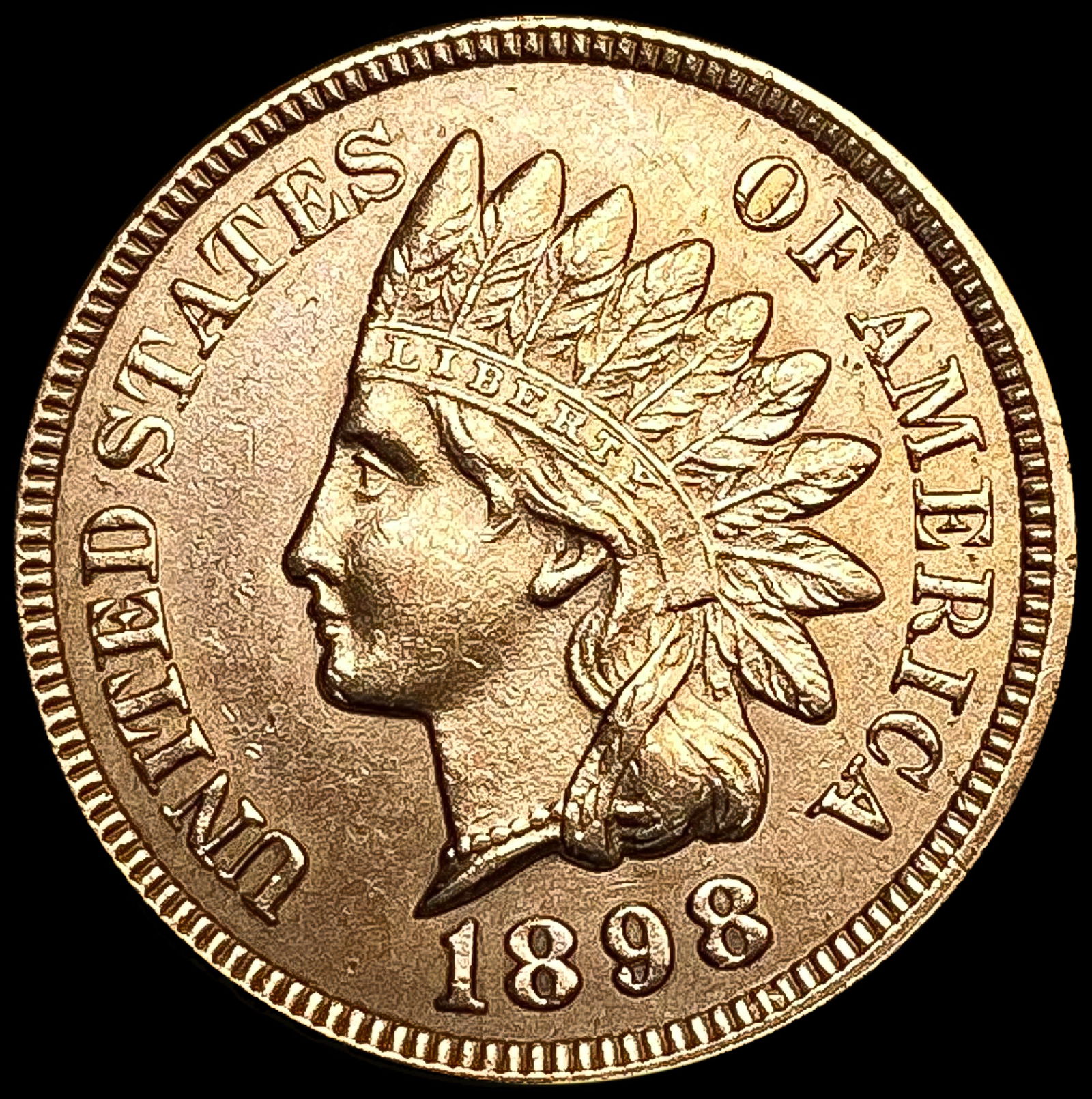 1898 RD Indian Head Cent CHOICE BU (1 of 2)