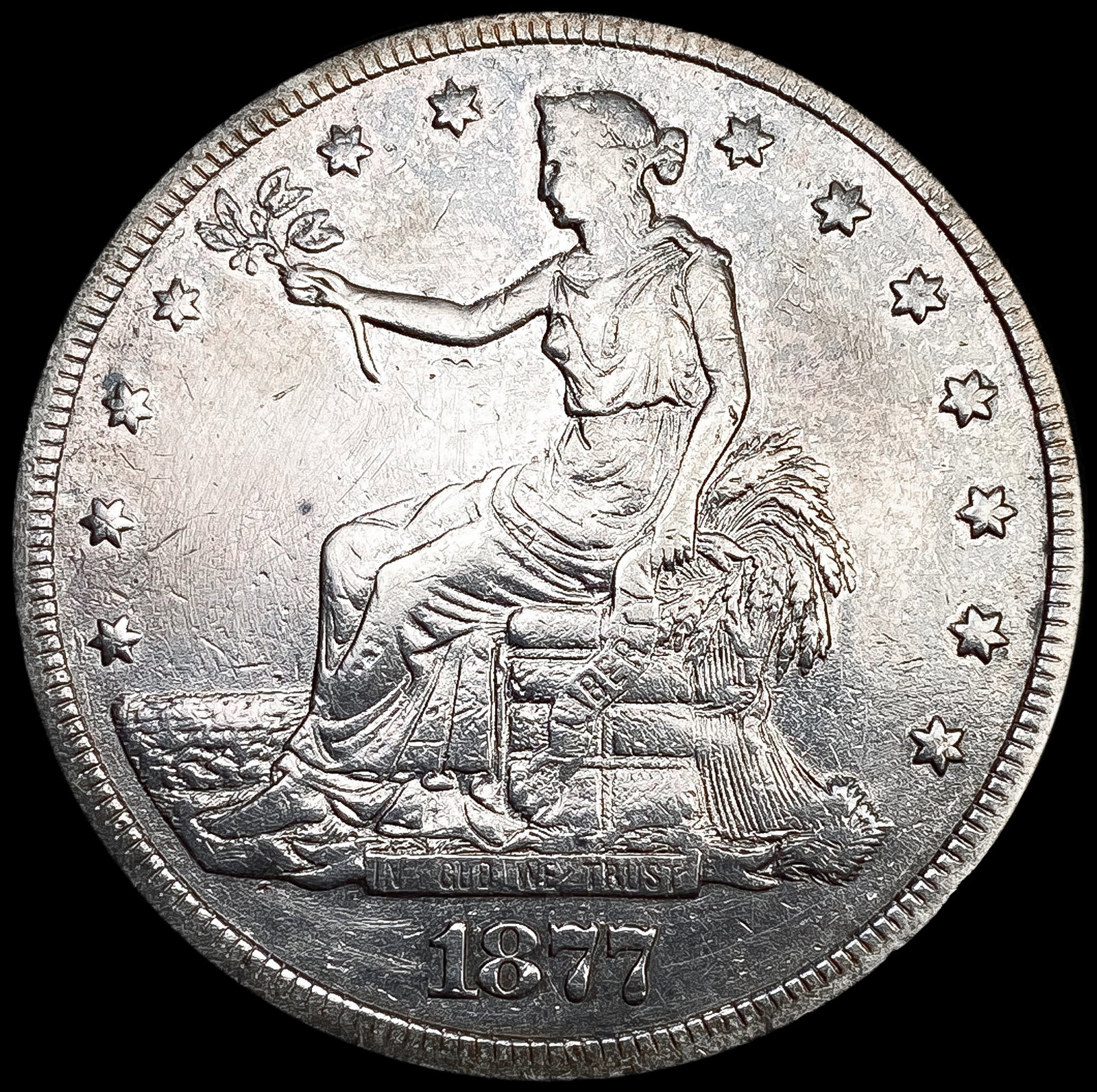 1877 Silver Trade Dollar HIGH GRADE (1 of 2)