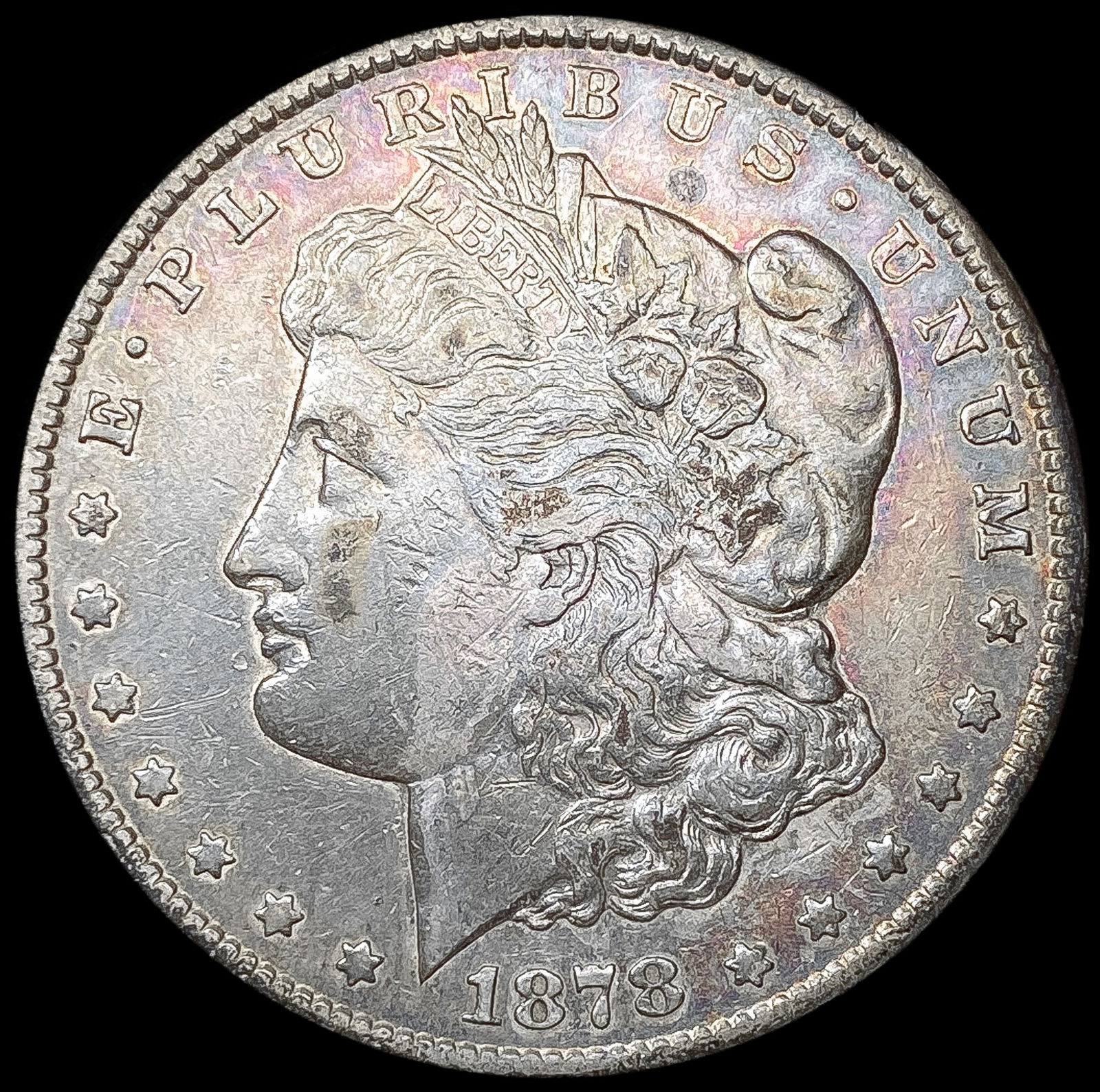 1878-CC Morgan Silver Dollar NEARLY UNCIRCULATED (1 of 2)