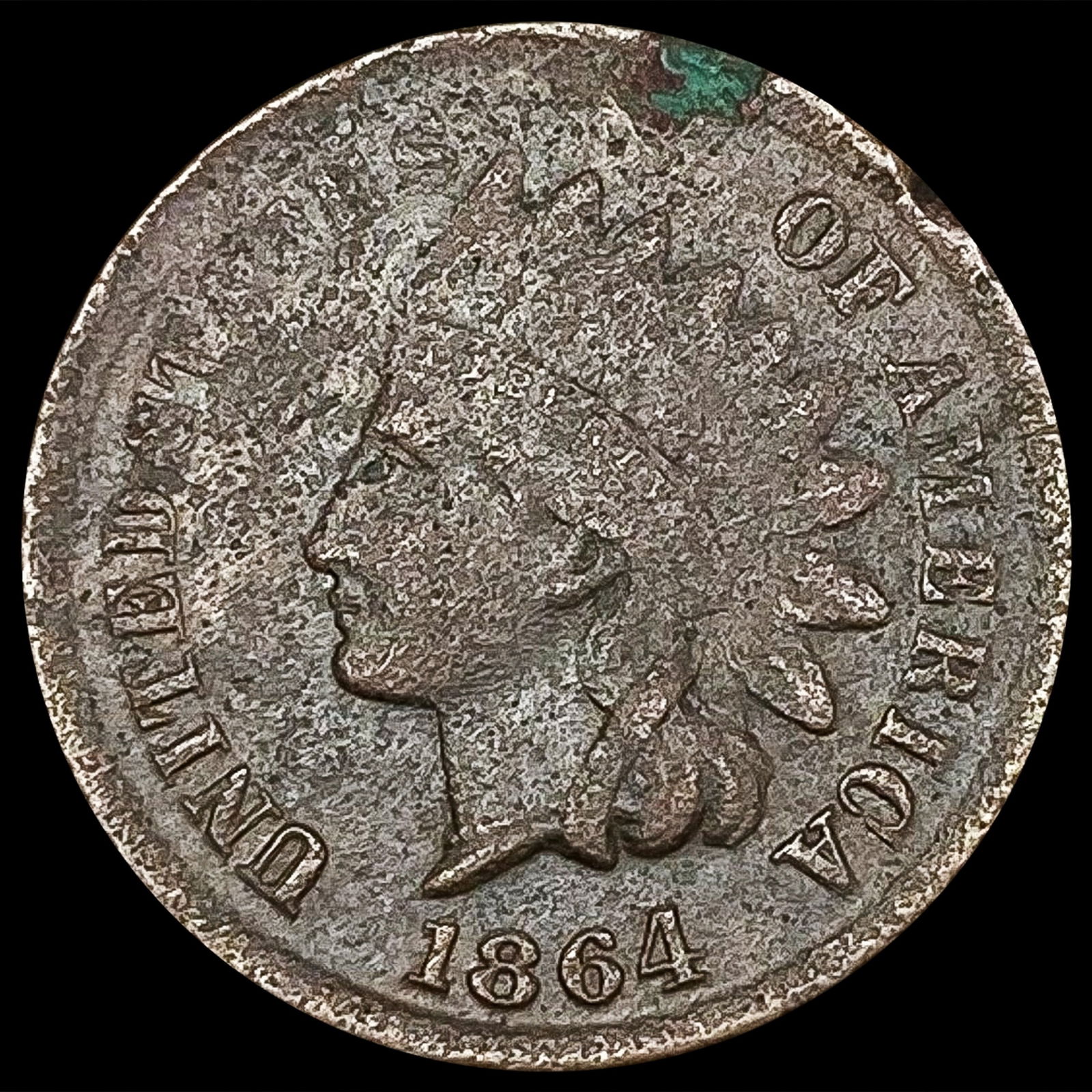 1864 Indian Head Cent CLOSELY UNCIRCULATED (1 of 2)