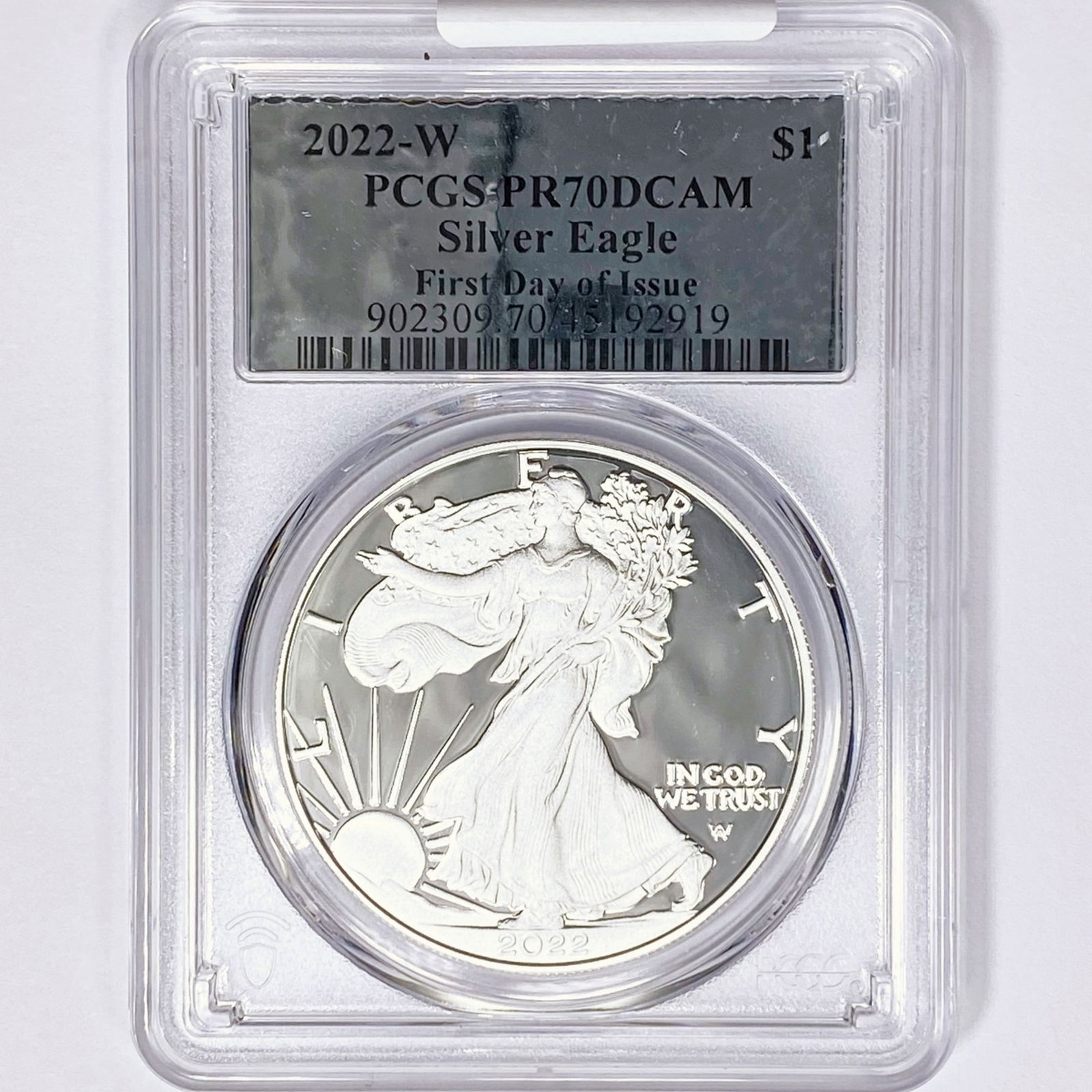 2022-W ASE PCGS PR70 DCAM, 1st Day (1 of 2)