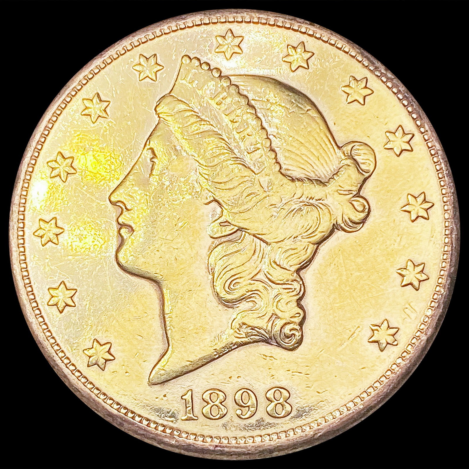 1898-S $20 Gold Double Eagle HIGH GRADE (1 of 2)