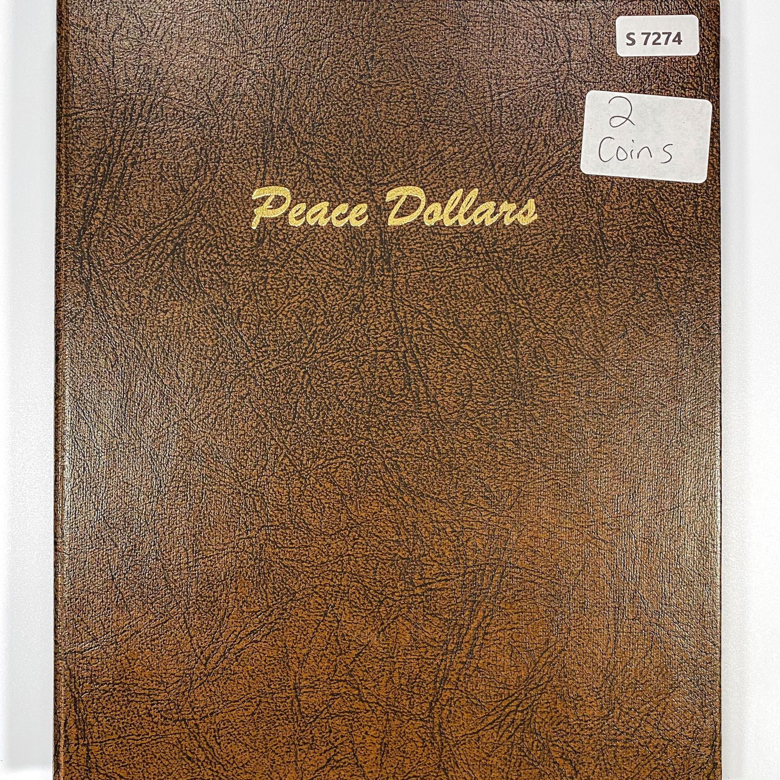 1922, 1925 Set of 2 Silver Peace Dollar Book (1 of 3)