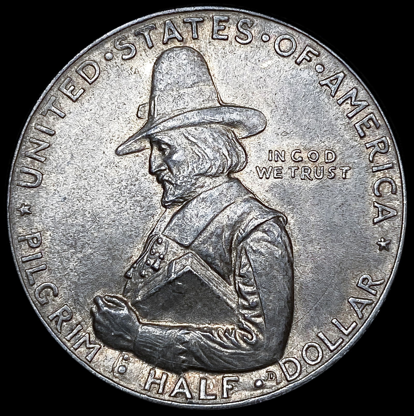 1920 Pilgrim Half Dollar GEM BU (1 of 2)