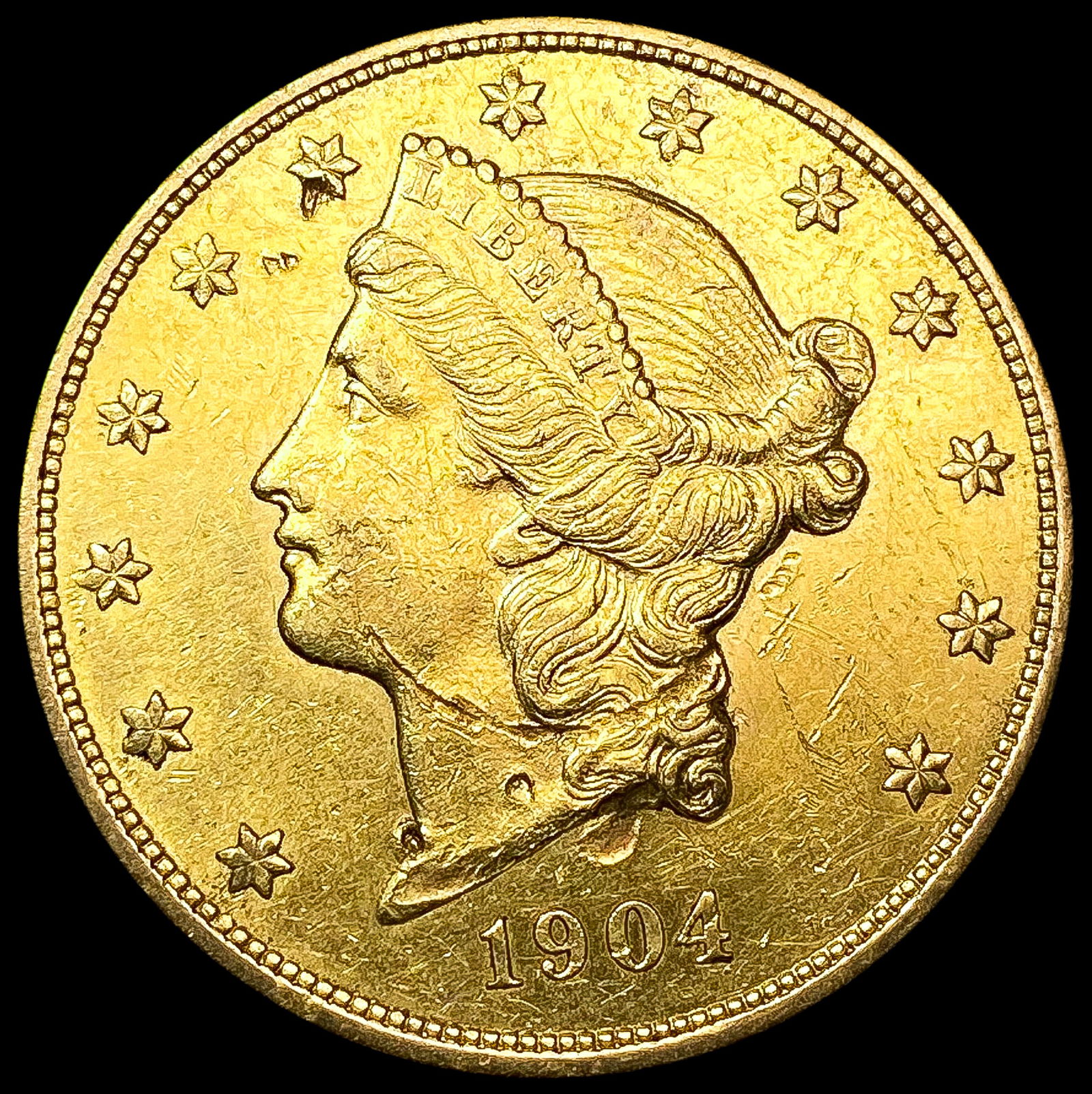 1904 $20 Gold Double Eagle UNCIRCULATED (1 of 2)
