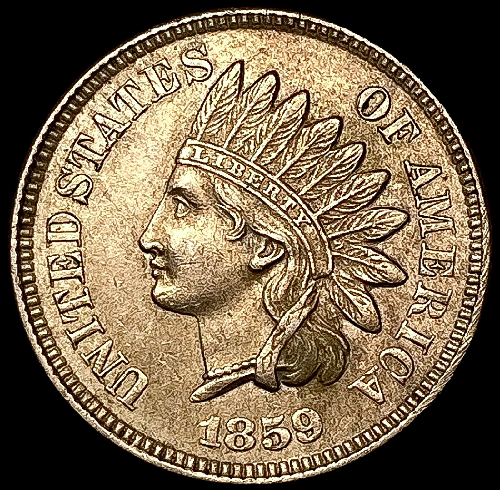 1859 Indian Head Cent UNCIRCULATED (1 of 2)