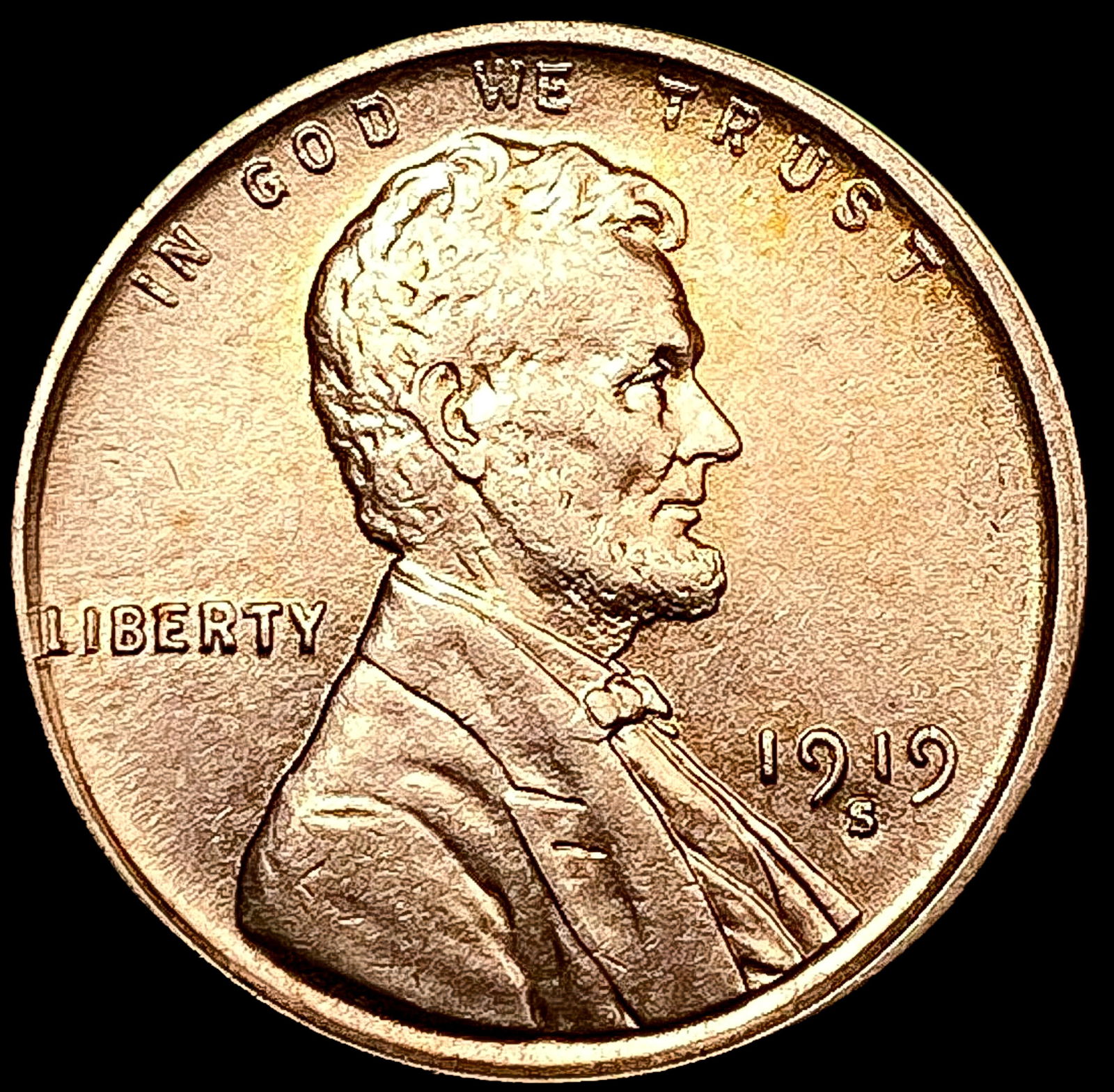 1919-S Wheat Cent UNCIRCULATED (1 of 2)