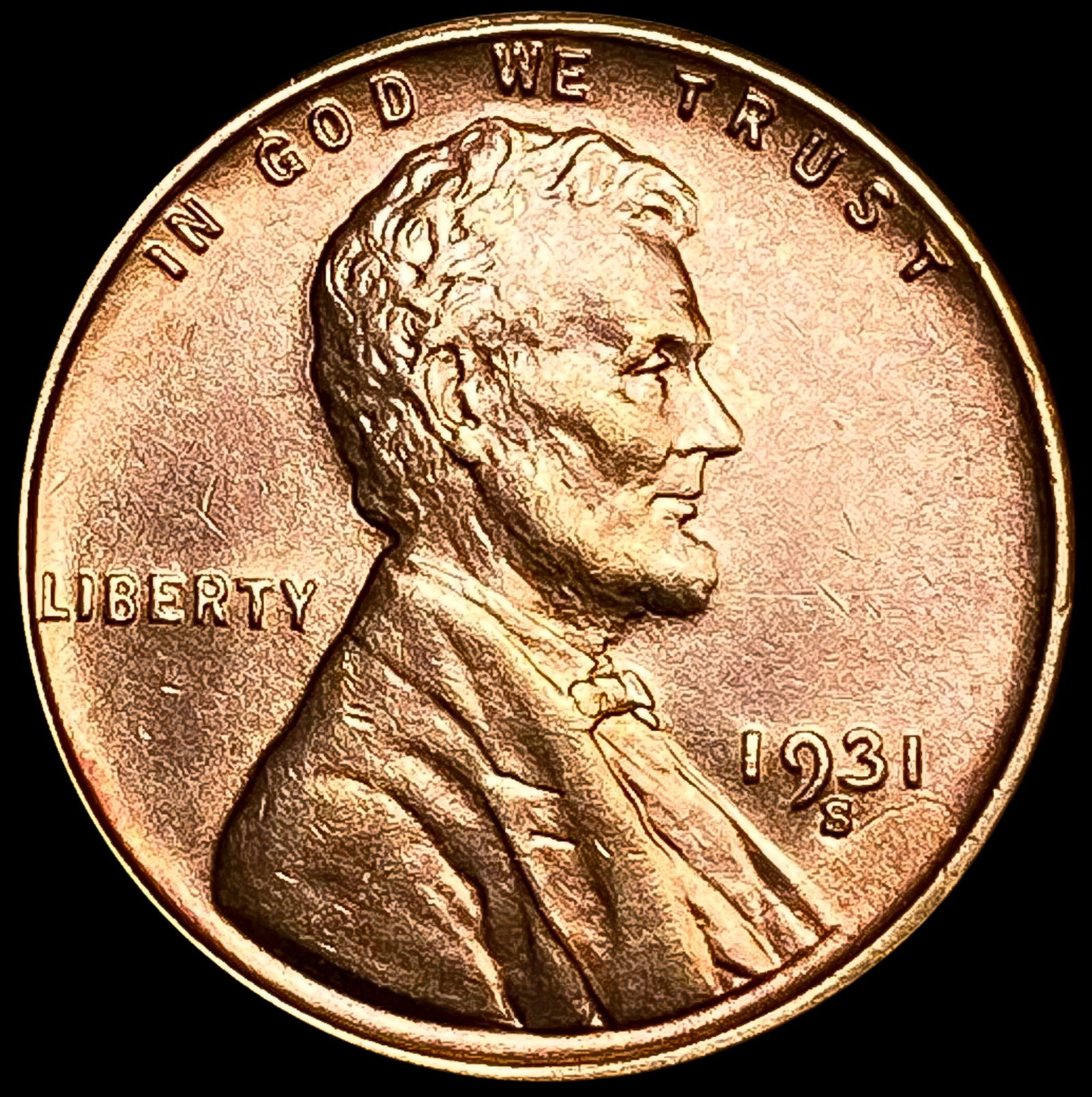 1931-S Wheat Cent CHOICE BU (1 of 2)