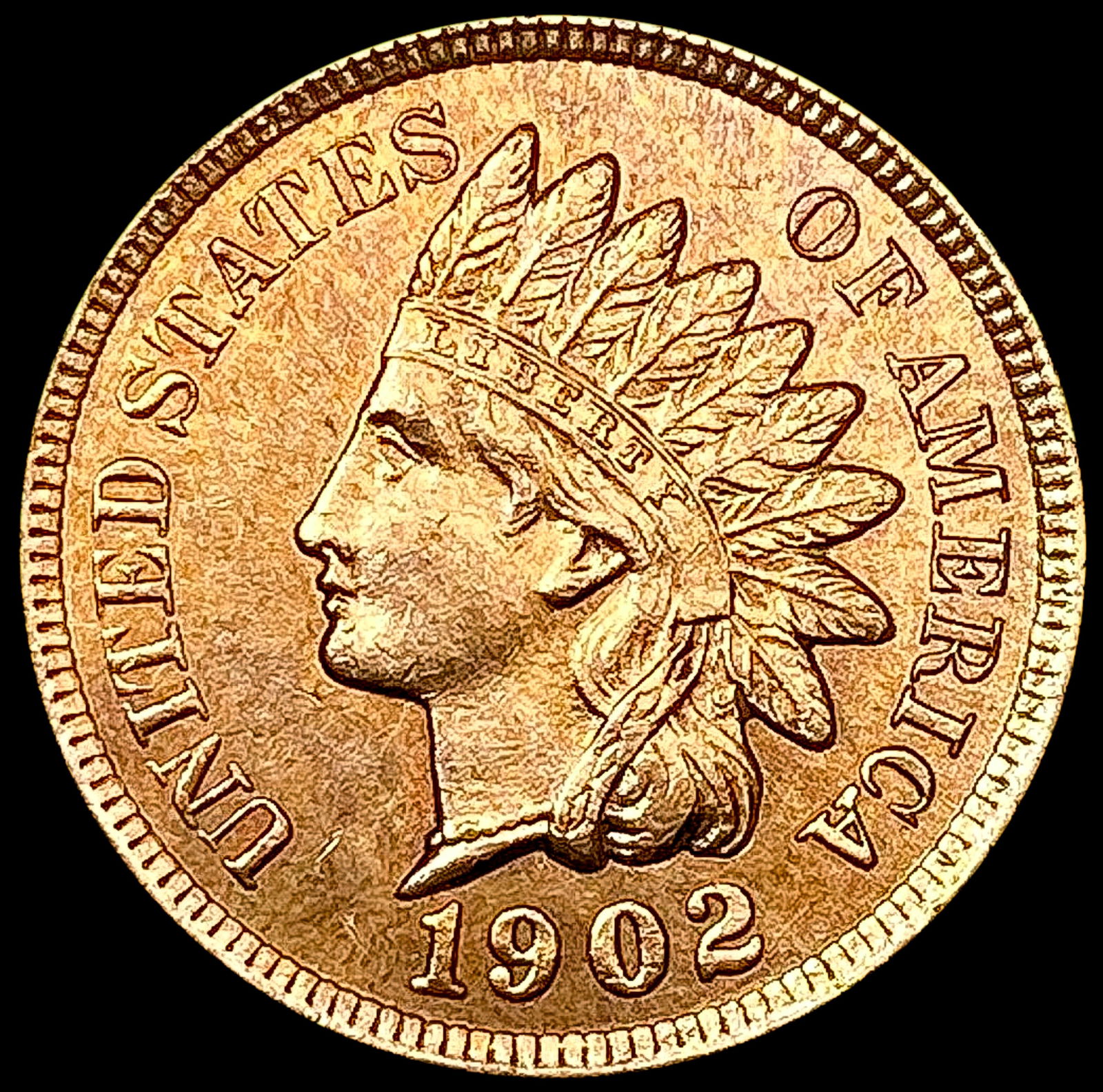 1902 Indian Head Cent UNCIRCULATED (1 of 2)