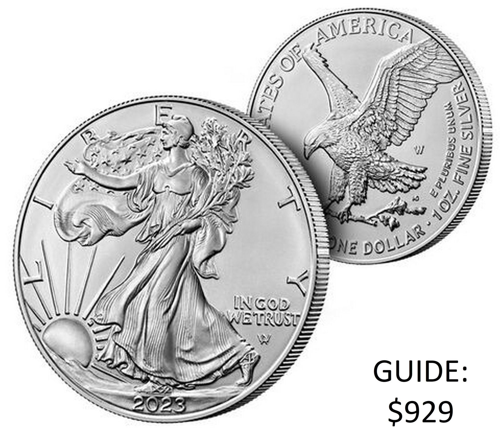 American Eagle 2023 One Ounce Silver Proof Coin (1 of 5)