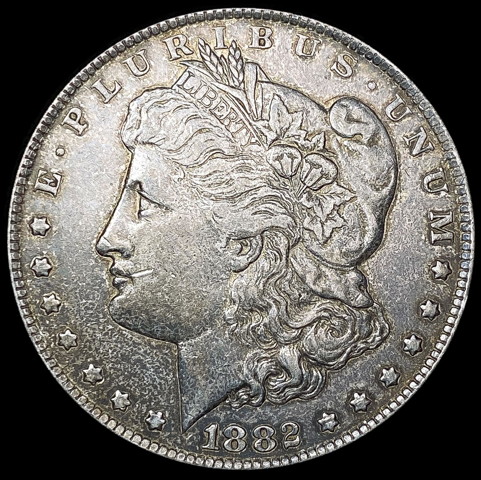 1882-CC Morgan Silver Dollar LIGHTLY CIRCULATED (1 of 2)
