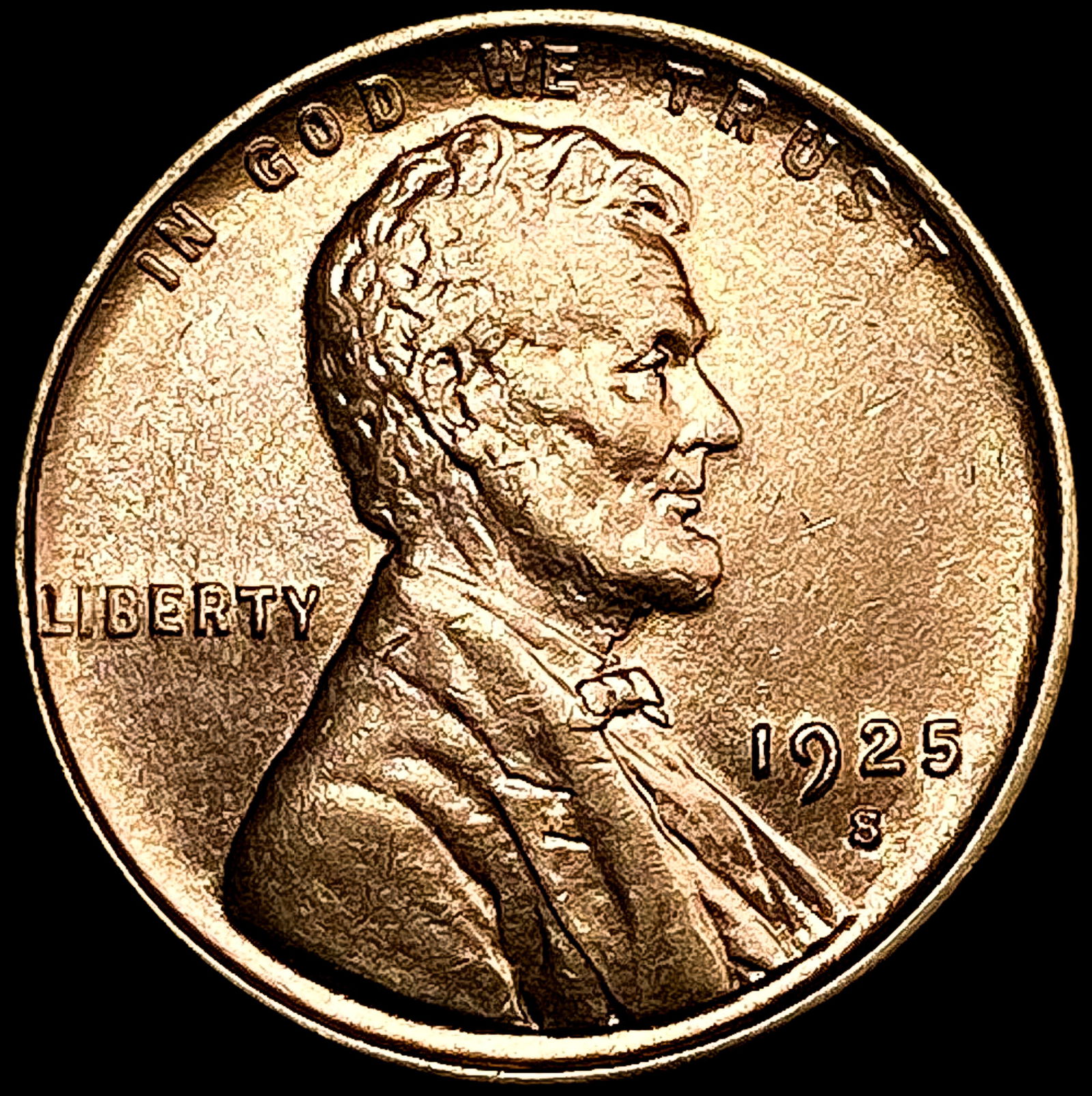 1925-S Wheat Cent UNCIRCULATED (1 of 2)