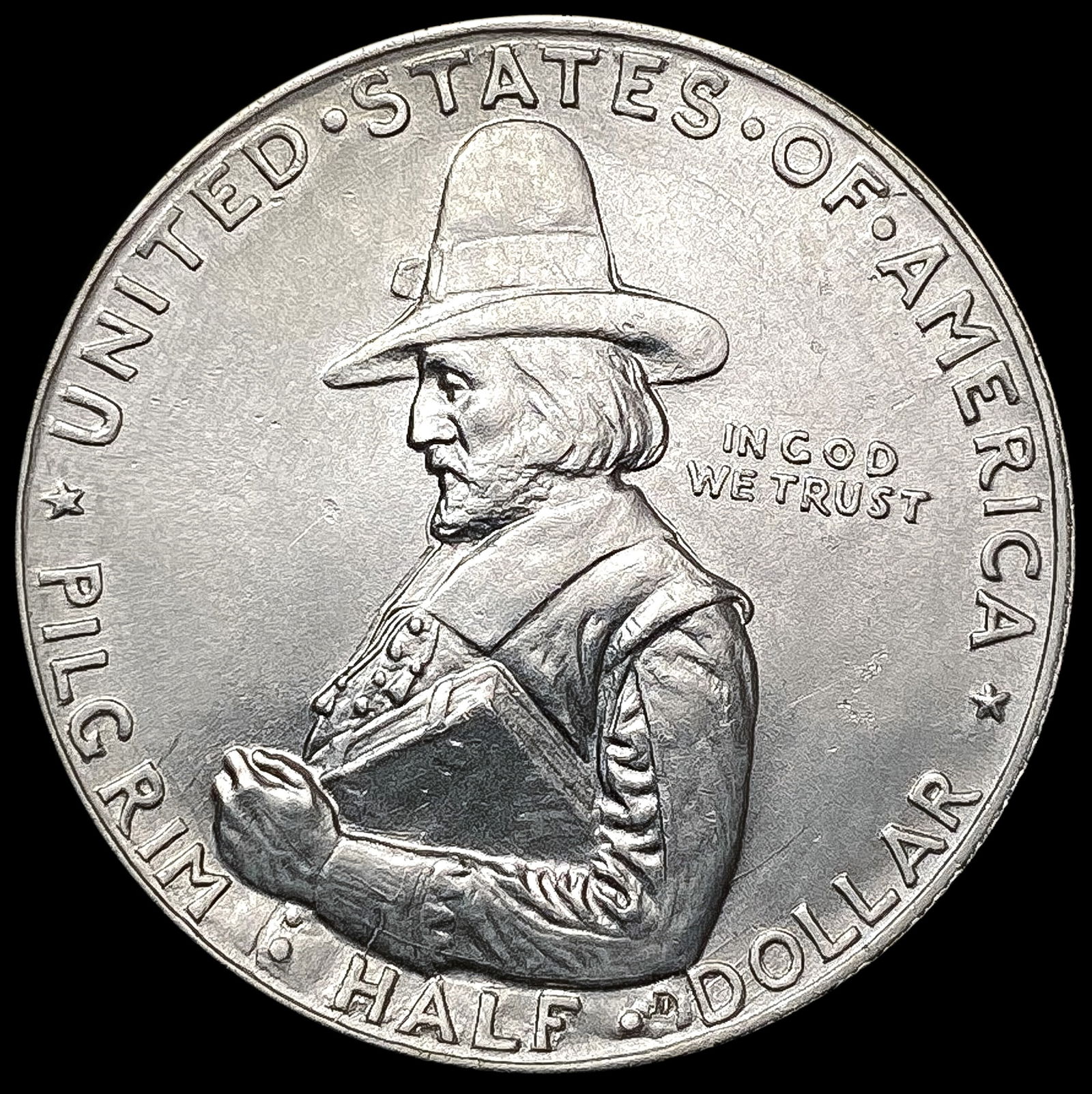 1920 Pilgrim Half Dollar UNCIRCULATED (1 of 2)