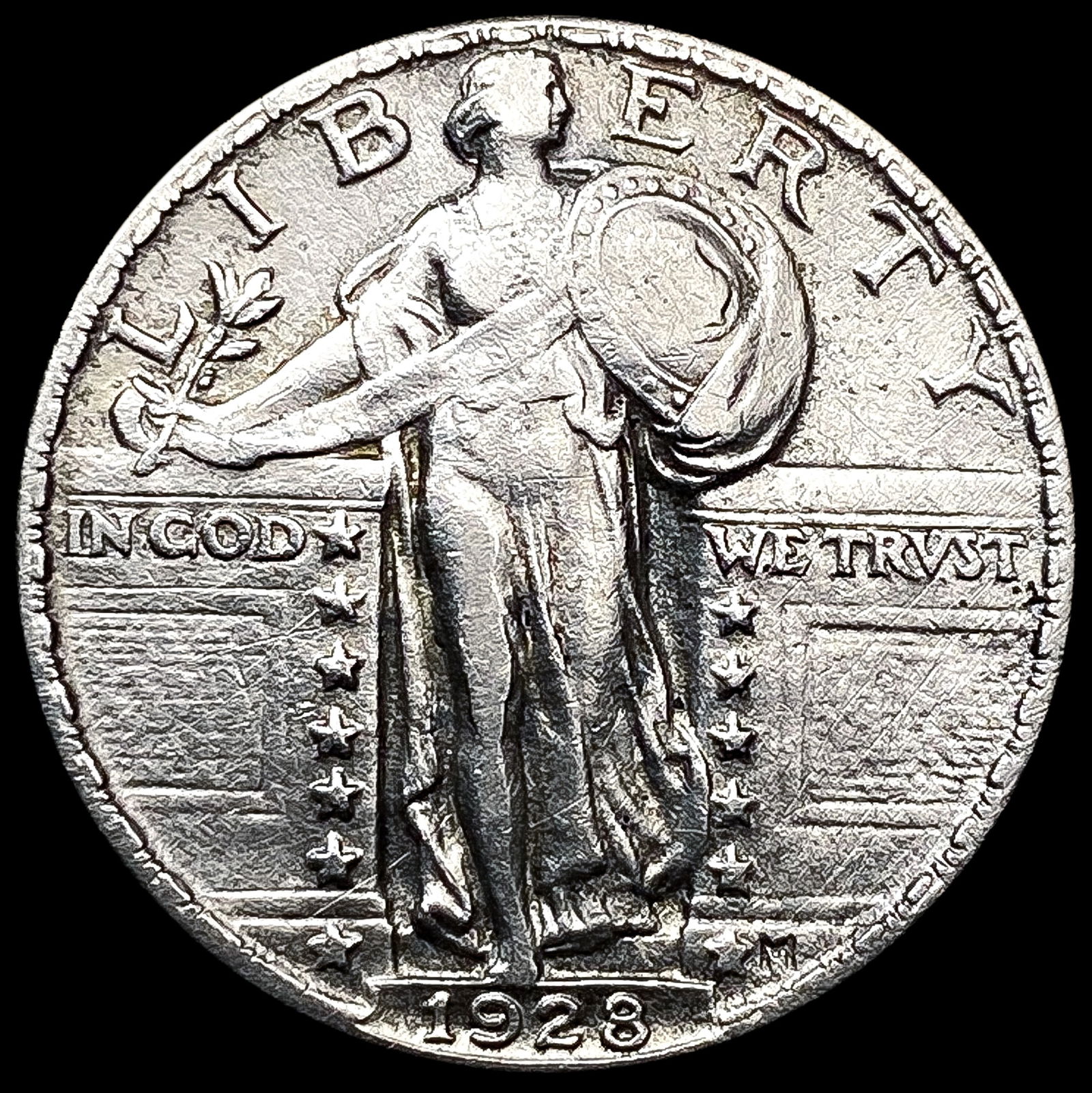 1928 Standing Liberty Quarter CLOSELY UNCIRCULATED (1 of 2)