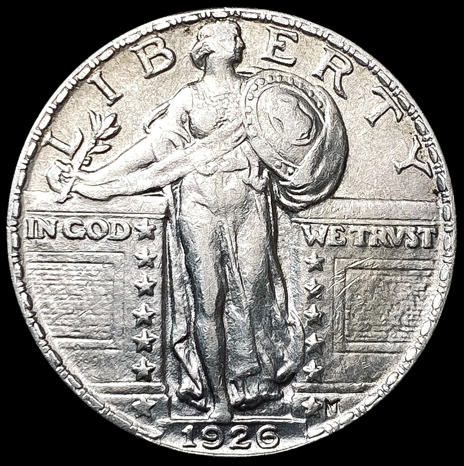 1926 Standing Liberty Quarter CLOSELY UNCIRCULATED (1 of 2)