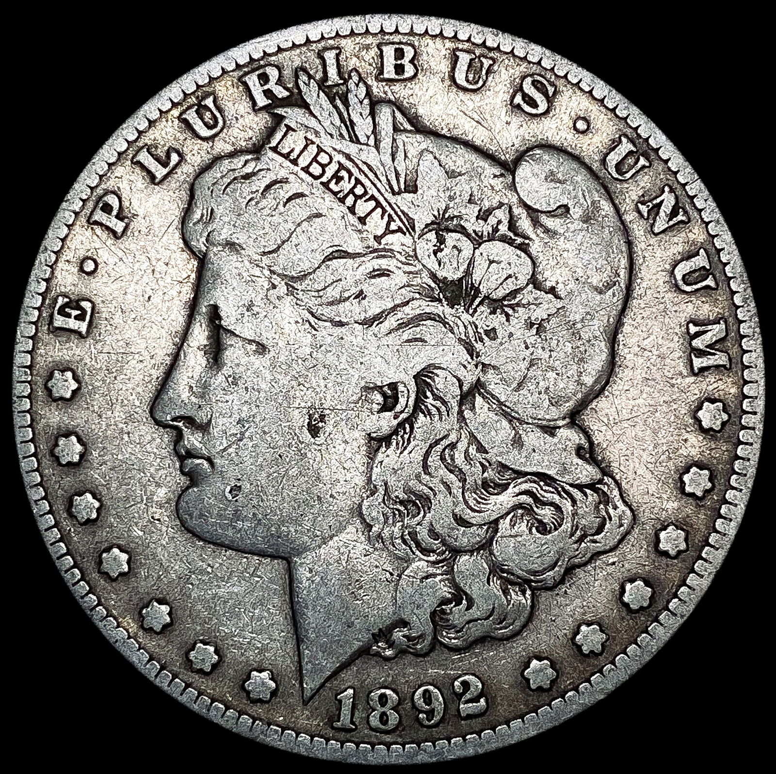 1892-S Morgan Silver Dollar NICELY CIRCULATED (1 of 2)
