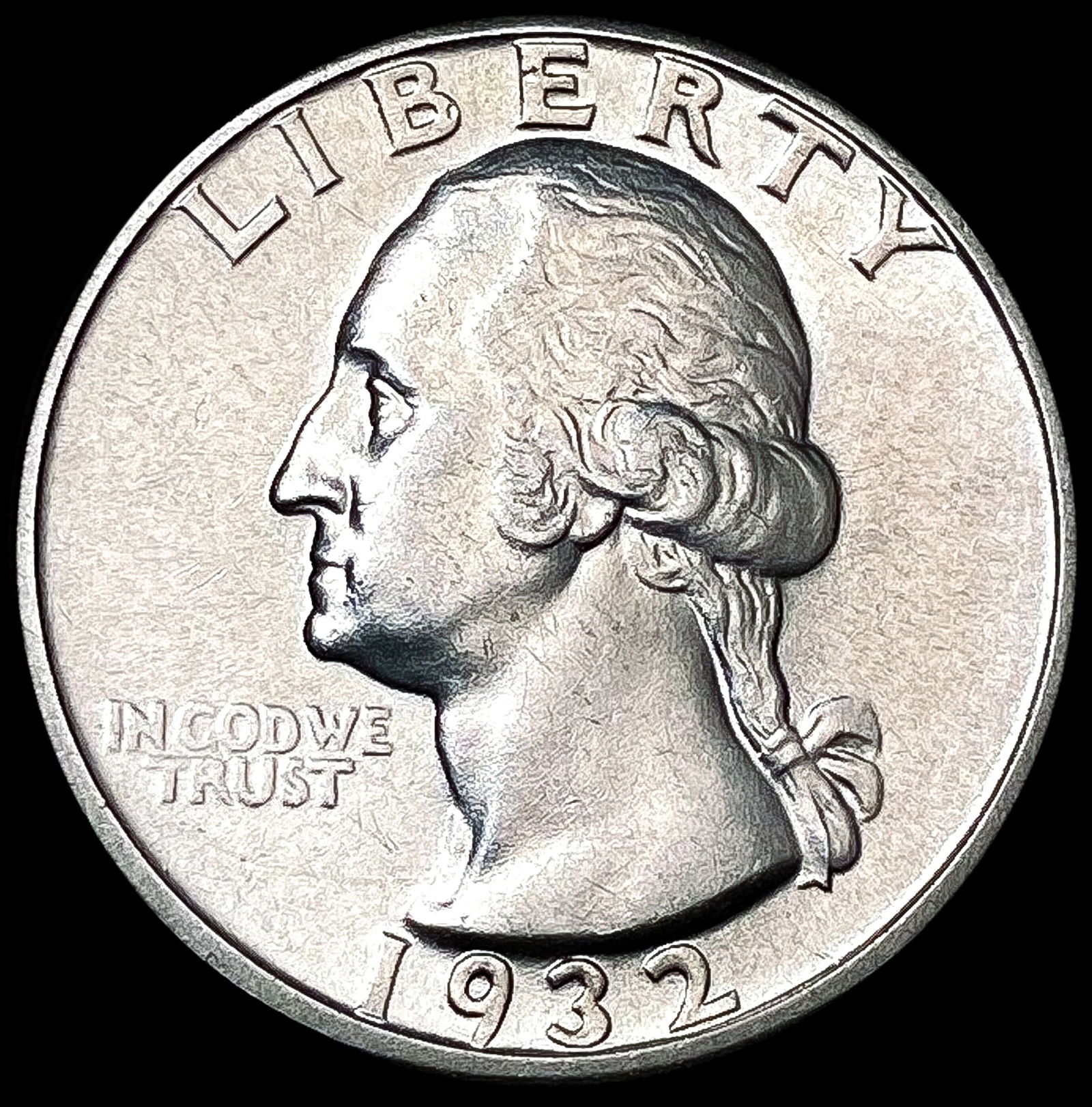 1932-D Washington Silver Quarter UNCIRCULATED (1 of 2)