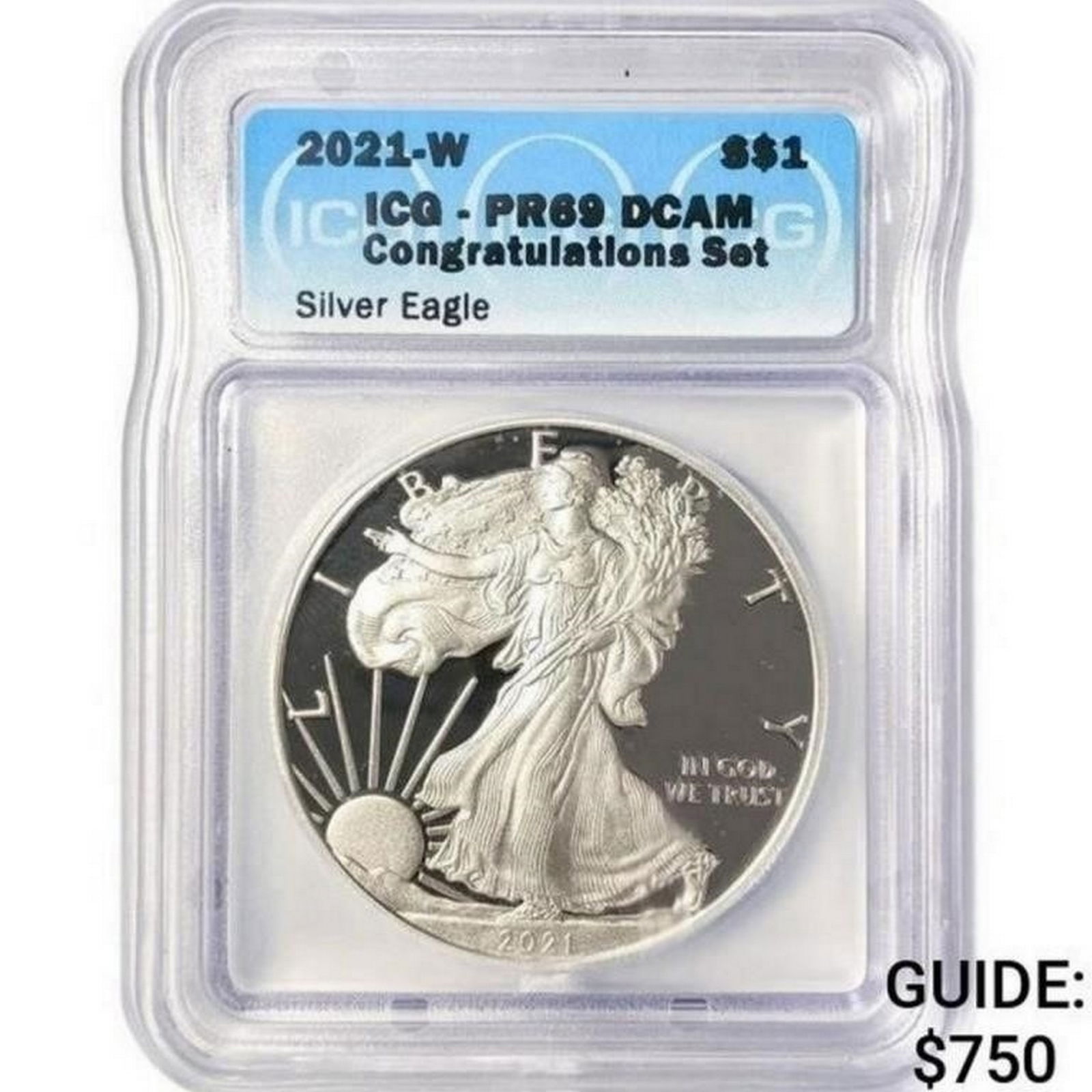 2021-W American Silver Eagles ICG-PR69 DCAM (1 of 2)