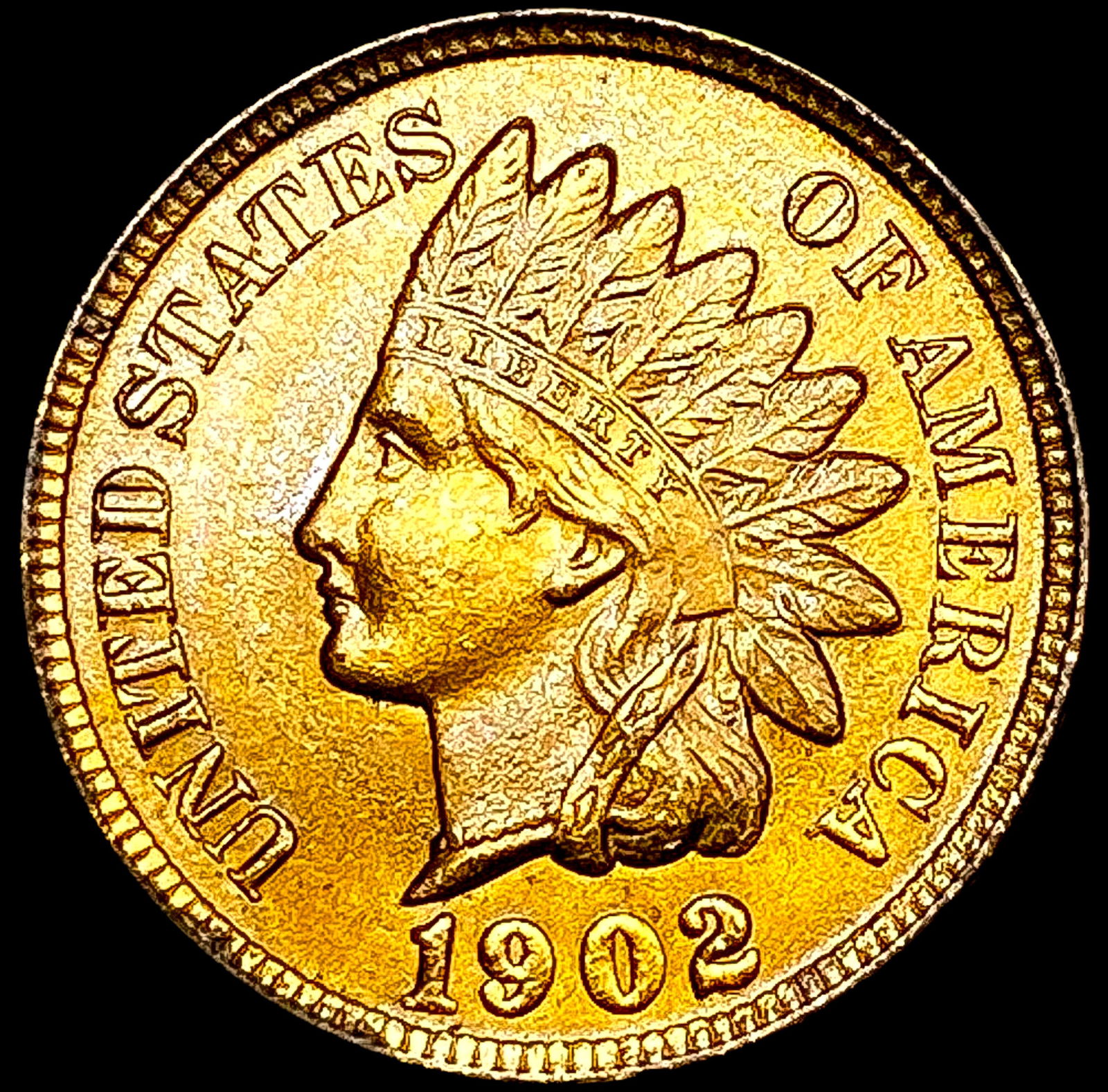 1902 Indian Head Cent CHOICE BU (1 of 2)