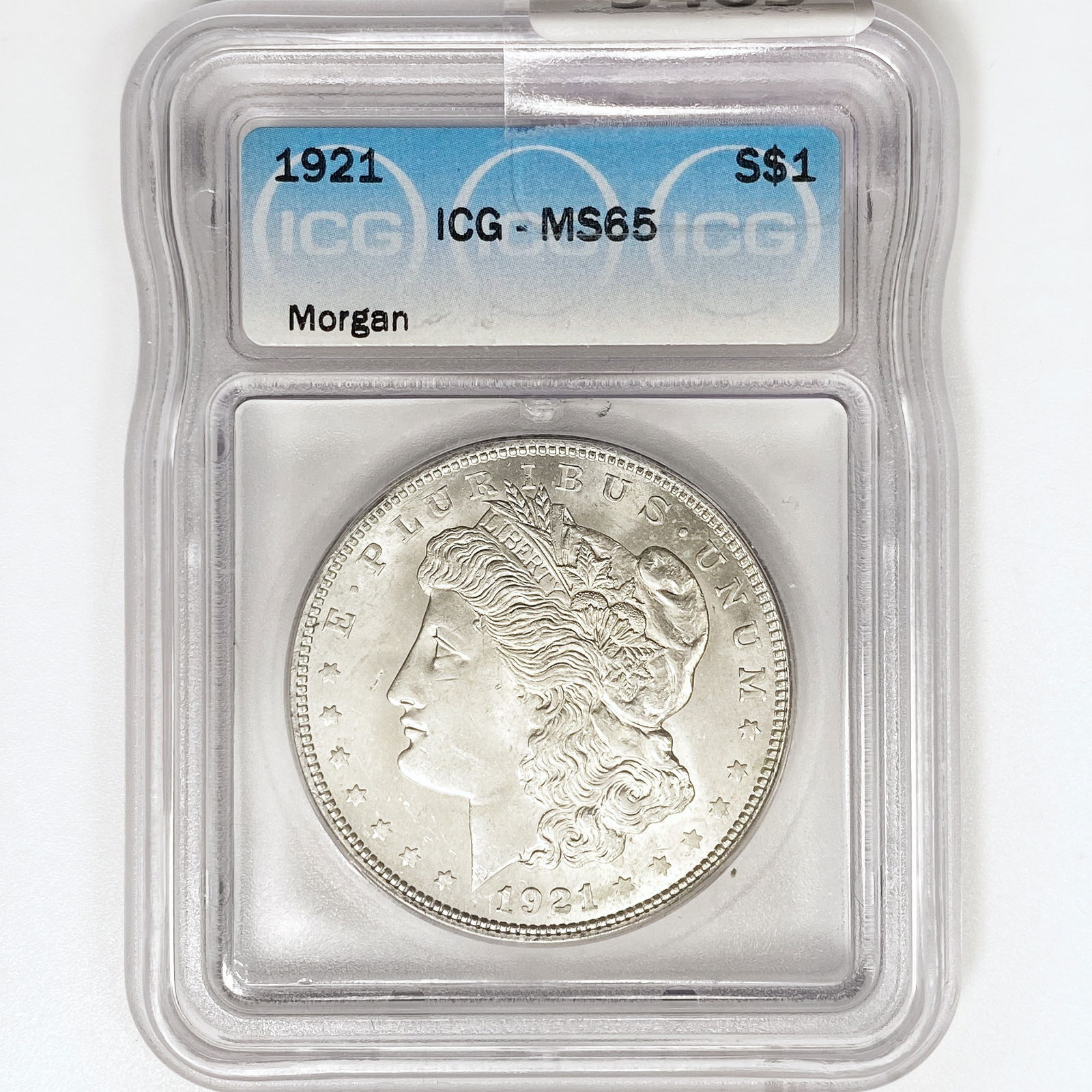 1921 Morgan Silver Dollar ICG MS65 (1 of 2)