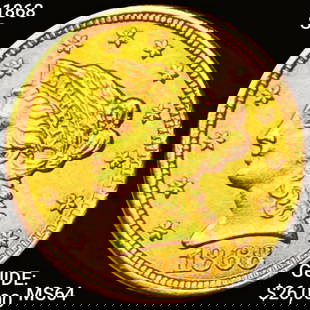 1868-S $2.50 Gold Quarter Eagle CHOICE BU: 1868-S $2.50 Gold Quarter Eagle CHOICE BU