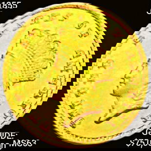 1855-C TY2 Rare Gold Dollar CHOICE BU: 1855-C TY2 Rare Gold Dollar CHOICE BU