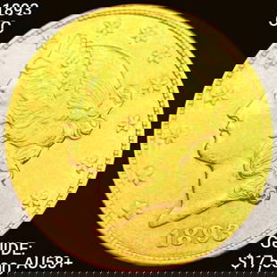 1893-CC $20 Gold Double Eagle CHOICE AU: 1893-CC $20 Gold Double Eagle CHOICE AU