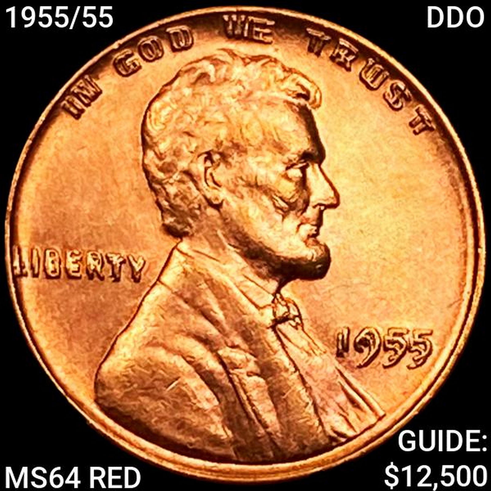 1955/55 DDO Wheat Cent (1 of 2)