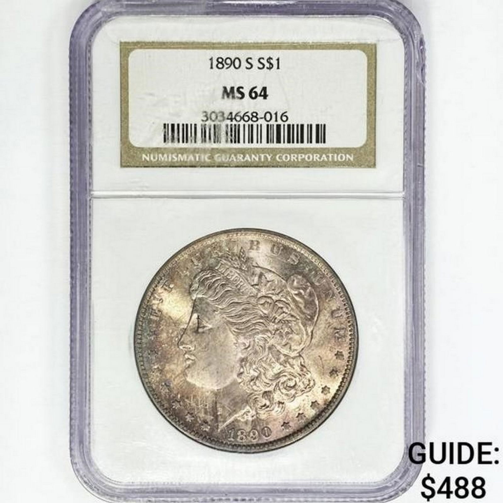 1890-S Morgan Silver Dollar NGC MS64 (1 of 2)
