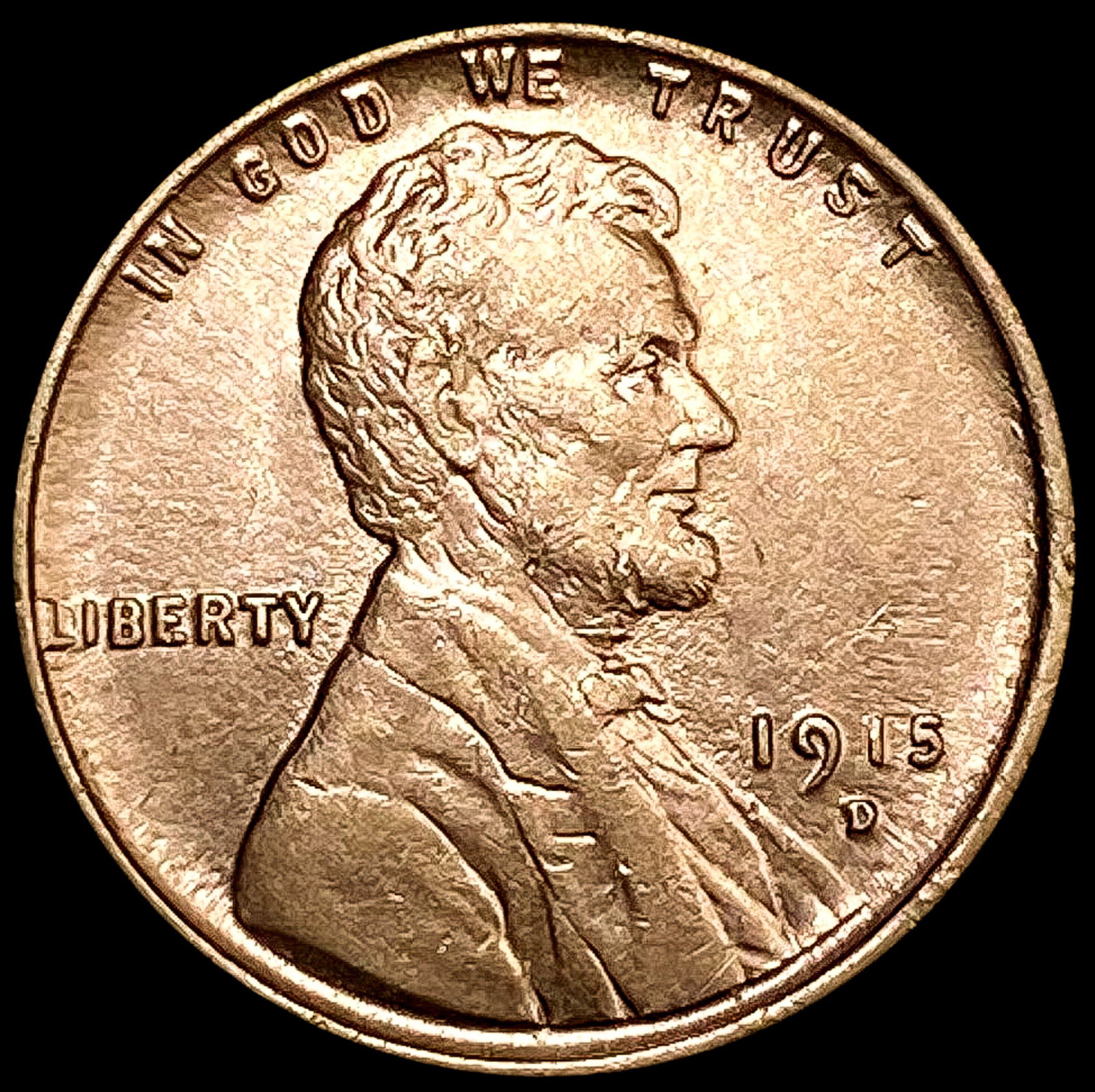 1915-D RED Wheat Cent UNCIRCULATED (1 of 2)