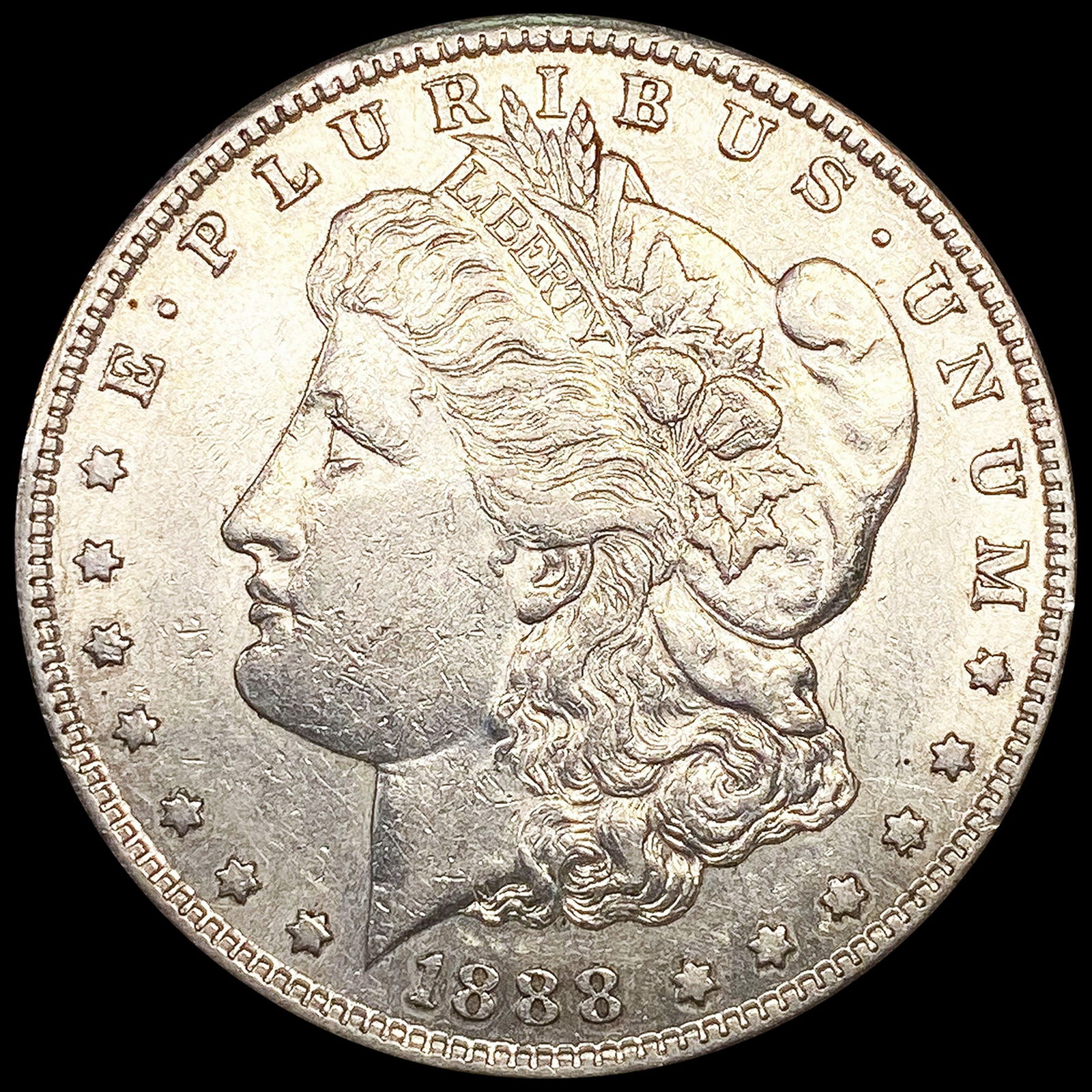 1888-S Morgan Silver Dollar NEARLY UNCIRCULATED (1 of 2)