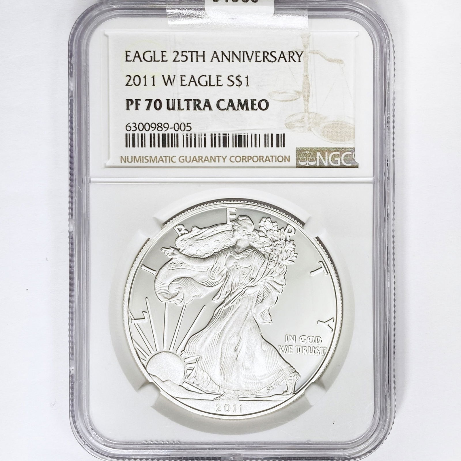 2011-W American 1oz Silver Eagle NGC PF70 UC (1 of 2)
