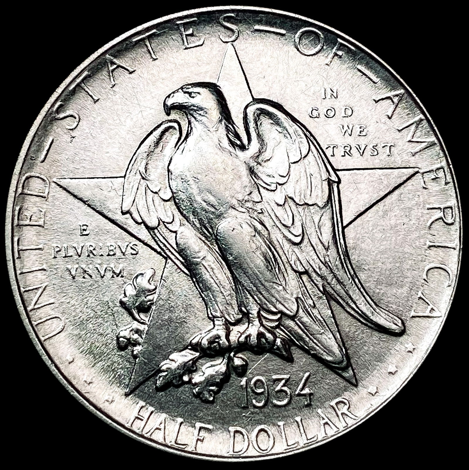 1934 Texas Half Dollar CLOSELY UNCIRCULATED (1 of 2)