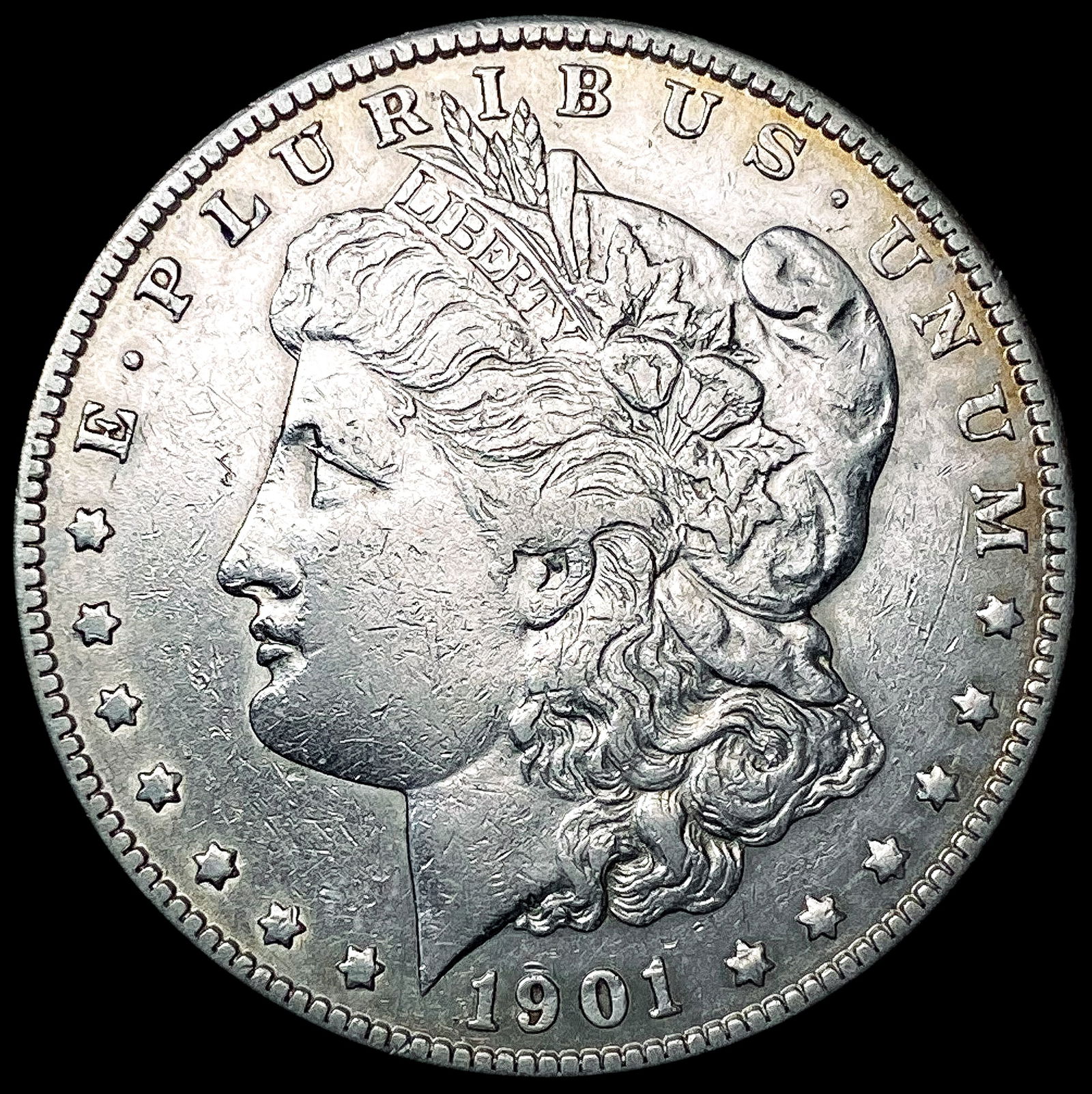 1901-S Morgan Silver Dollar NEARLY UNCIRCULATED (1 of 2)