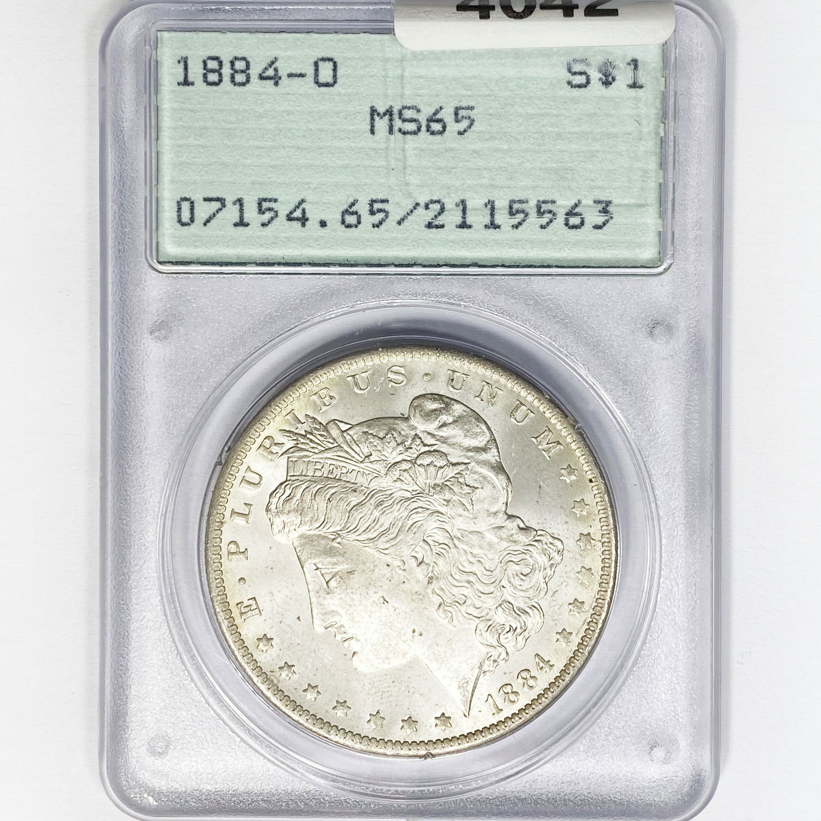 1884-O Morgan Silver Dollar PCGS MS65 (1 of 2)