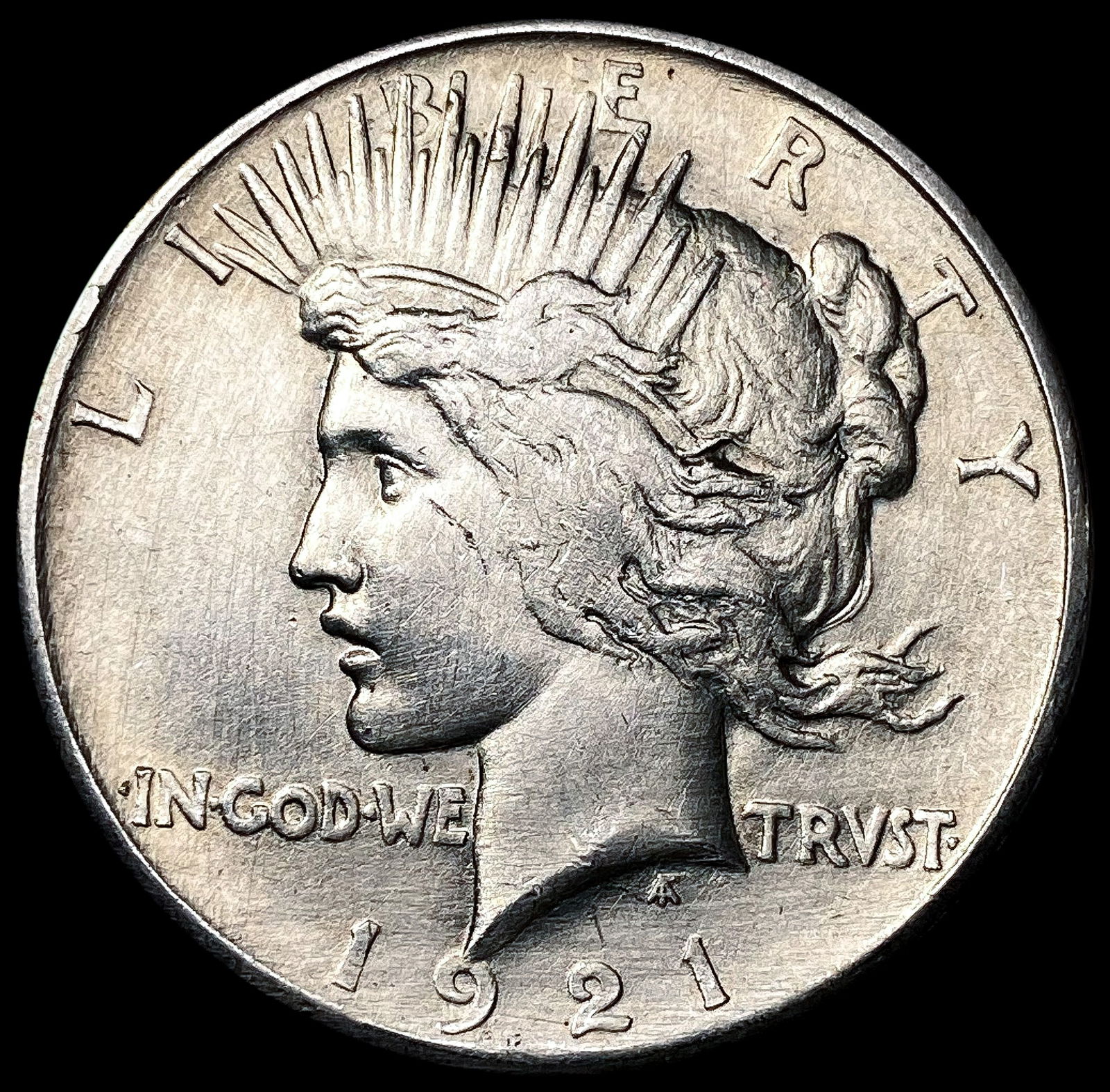 1921 Silver Peace Dollar HIGH GRADE (1 of 2)