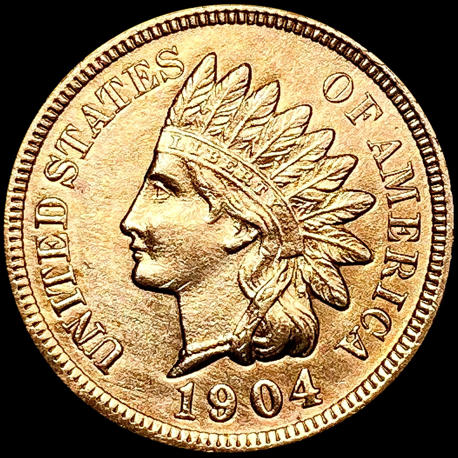 1904 Indian Head Cent CHOICE BU (1 of 2)