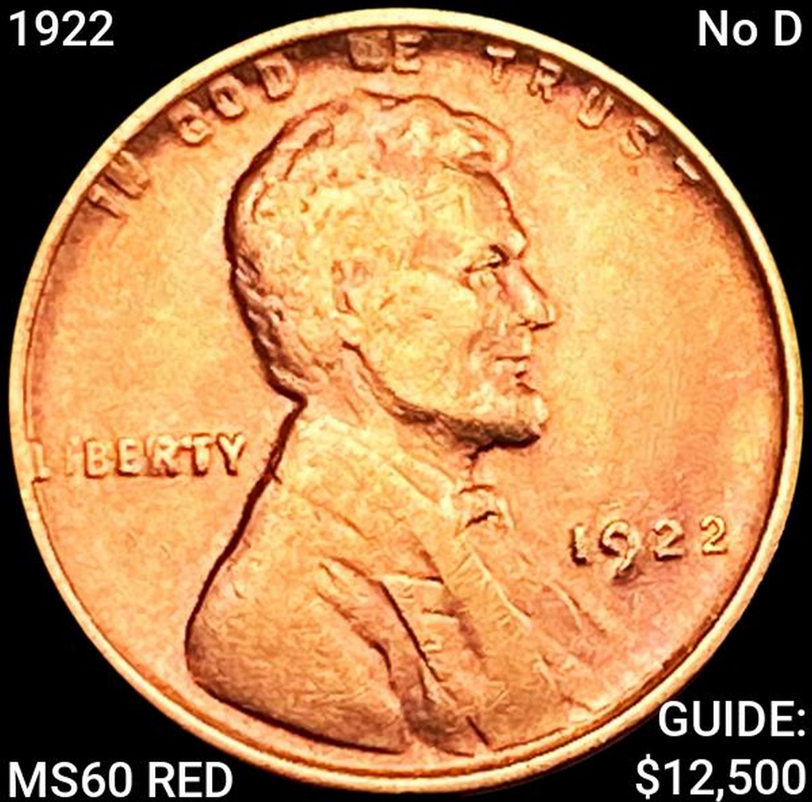 1922 No D Wheat Cent UNCIRCULATED RD (1 of 2)