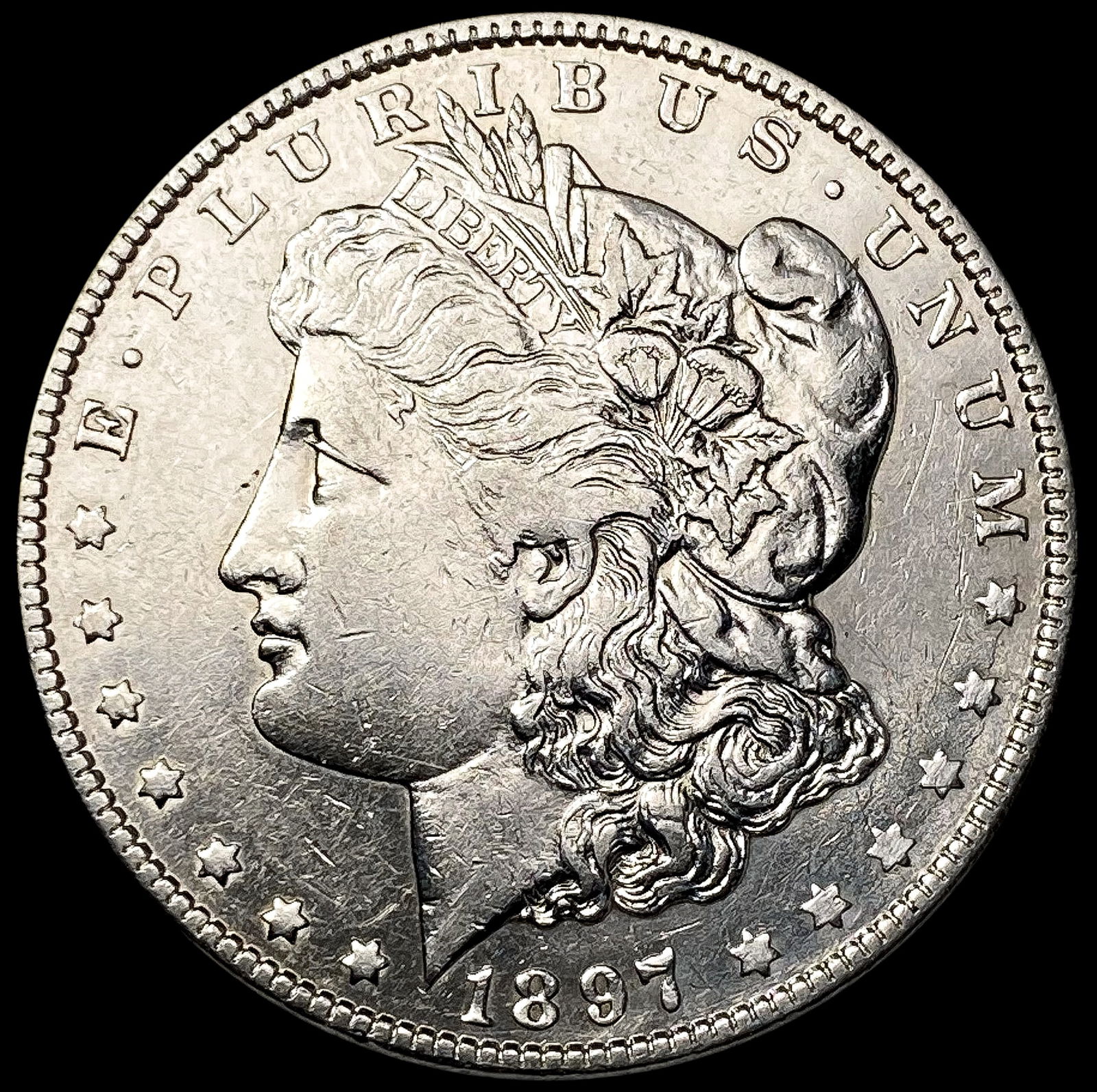 1897-O Morgan Silver Dollar CLOSELY UNCIRCULATED (1 of 2)