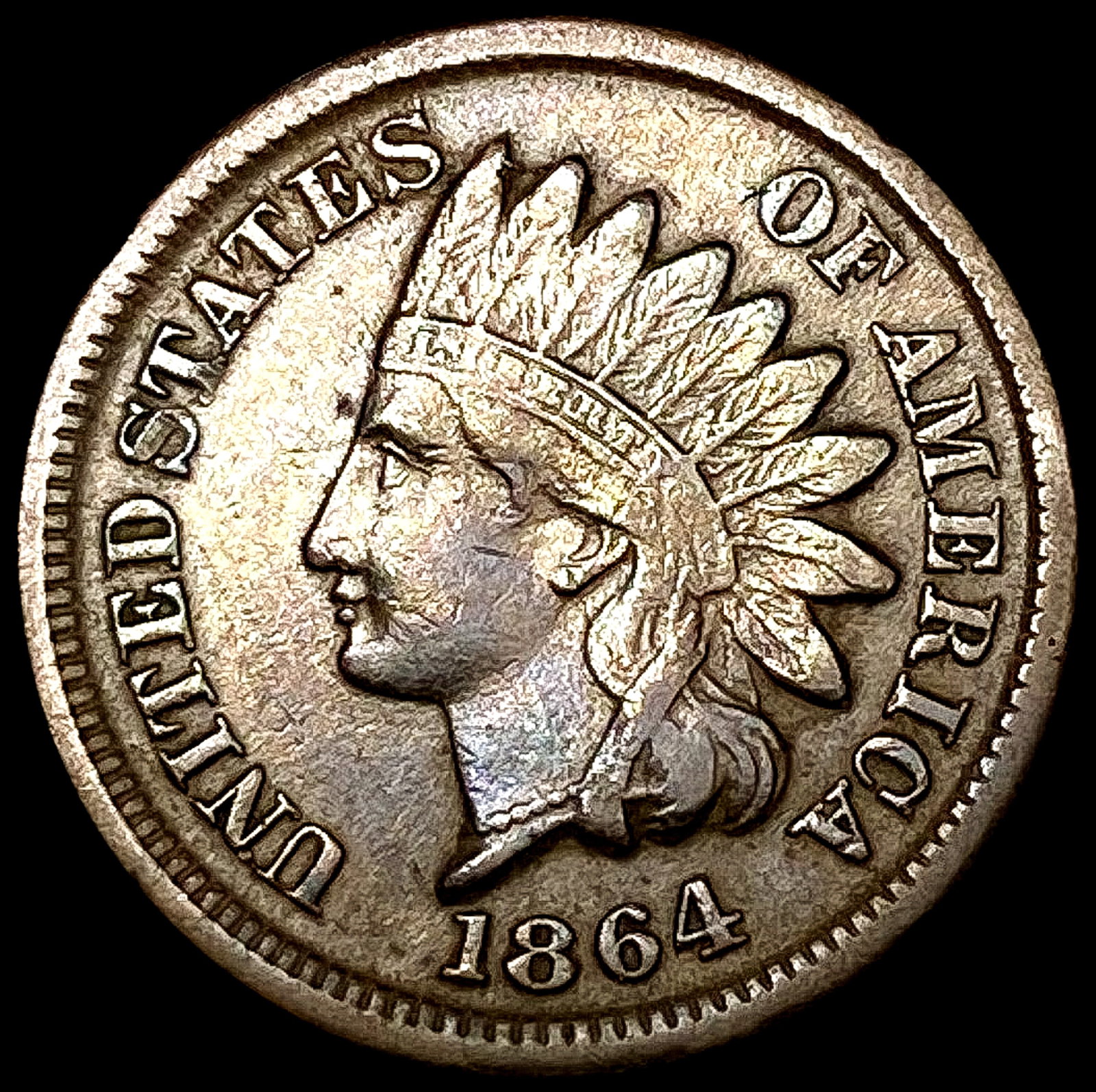 1864 Indian Head Cent CLOSELY UNCIRCULATED (1 of 2)
