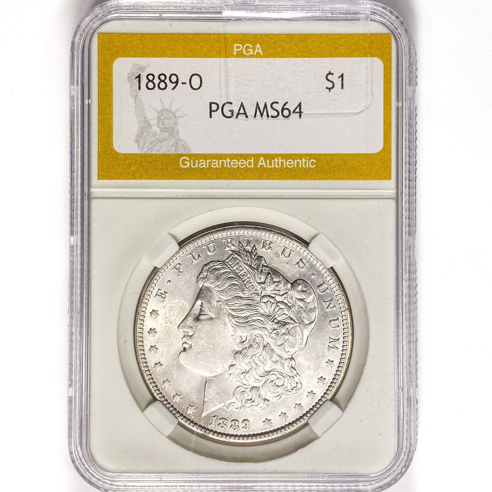 1889-O Morgan Silver Dollar PGA MS64 (1 of 2)