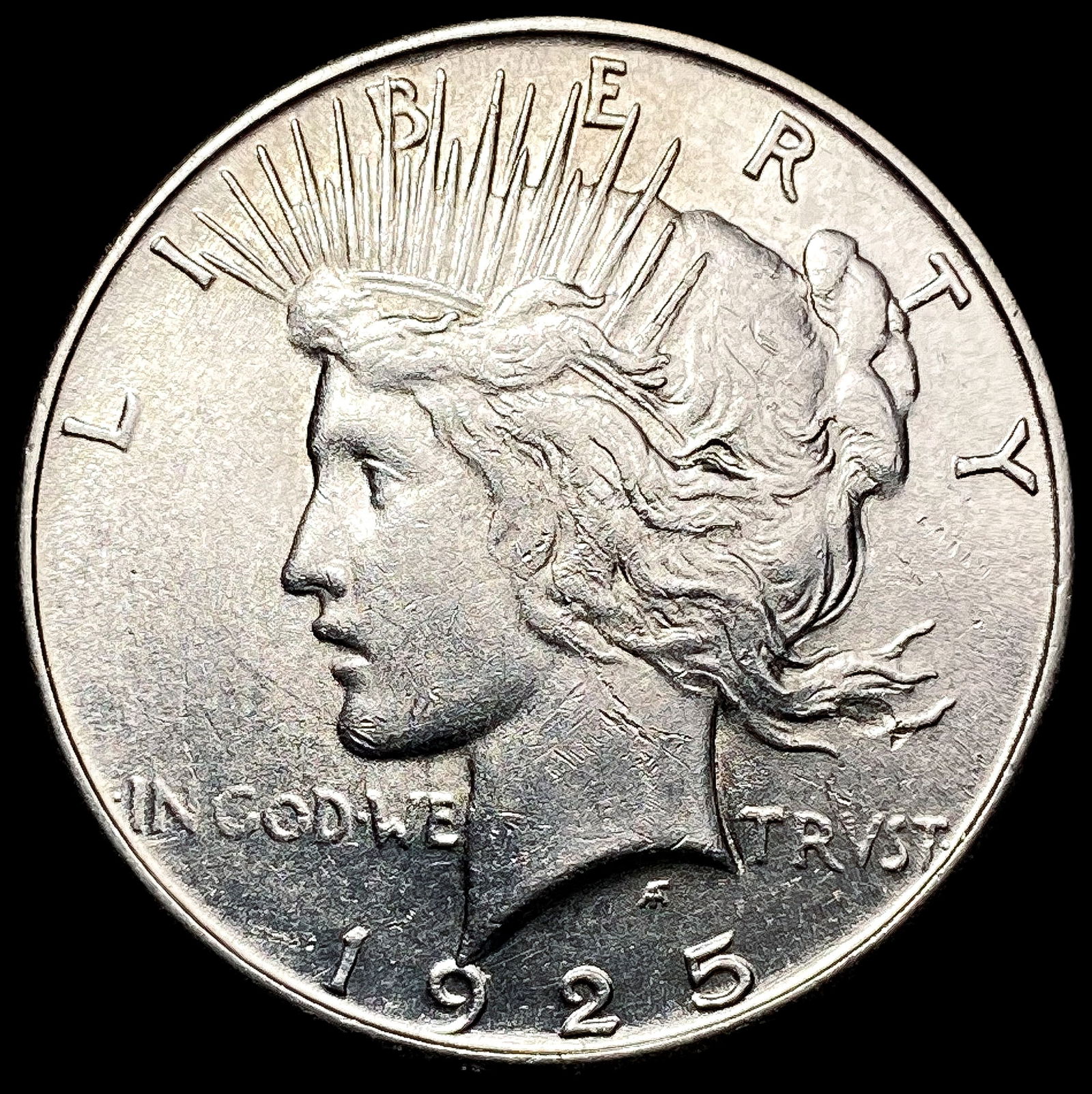 1925-S Silver Peace Dollar UNCIRCULATED (1 of 2)