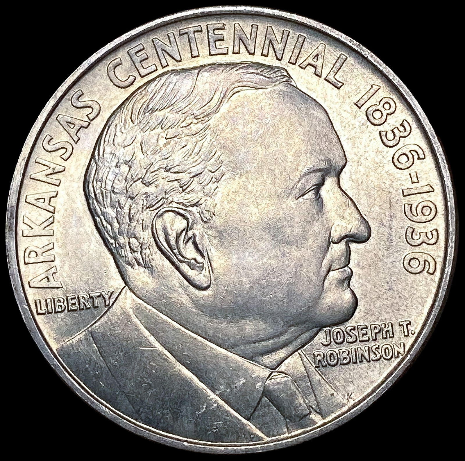 1936 Robinson Half Dollar CHOICE BU (1 of 2)