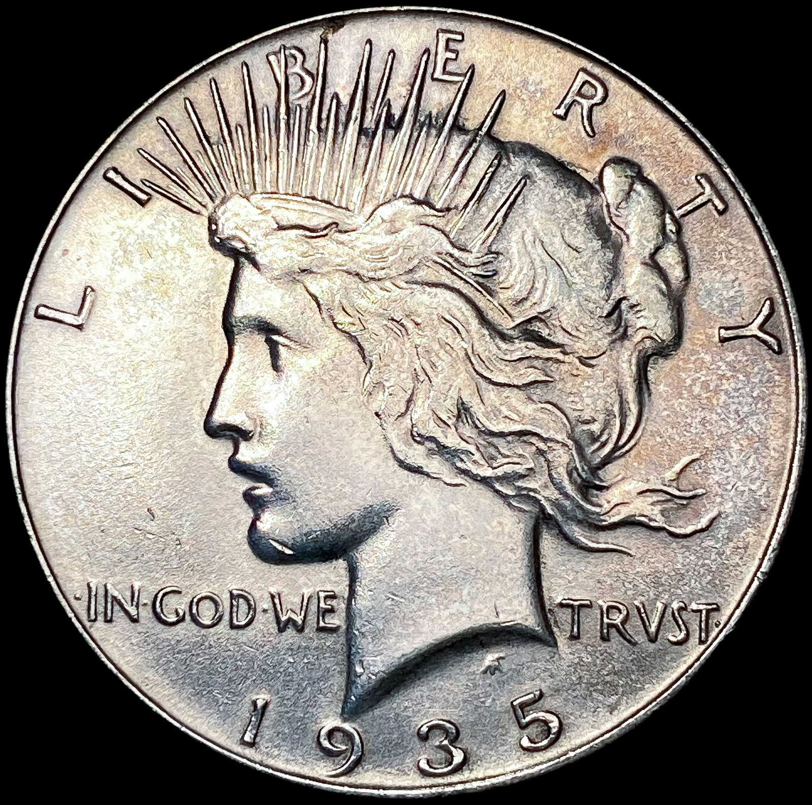 1935-S Silver Peace Dollar UNCIRCULATED (1 of 2)