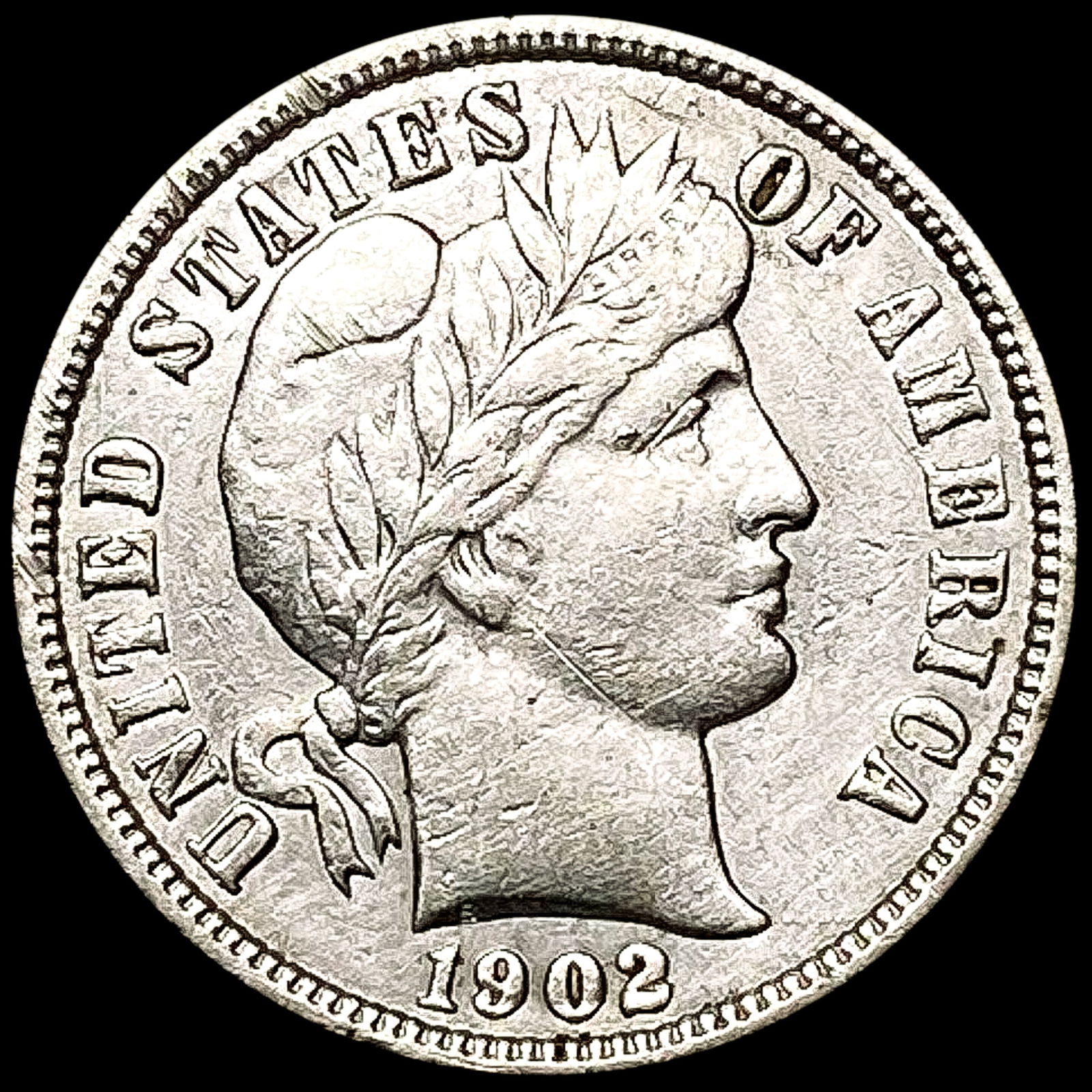 1902-O Barber Dime UNCIRCULATED (1 of 2)