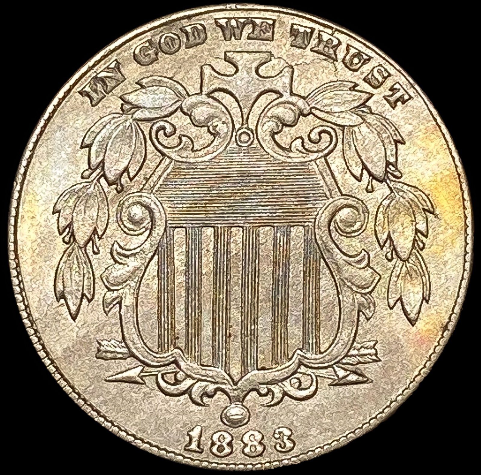 1883 Shield Nickel UNCIRCULATED (1 of 2)
