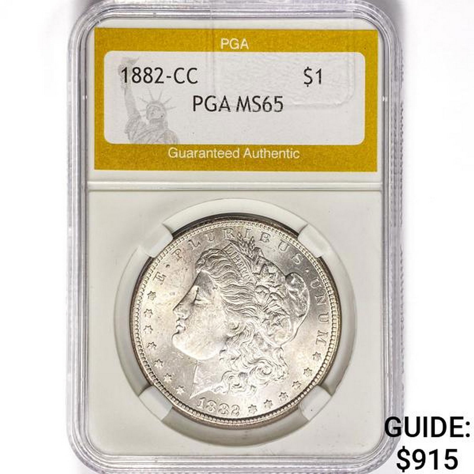 1882-CC Morgan Silver Dollar PGA MS65 (1 of 2)