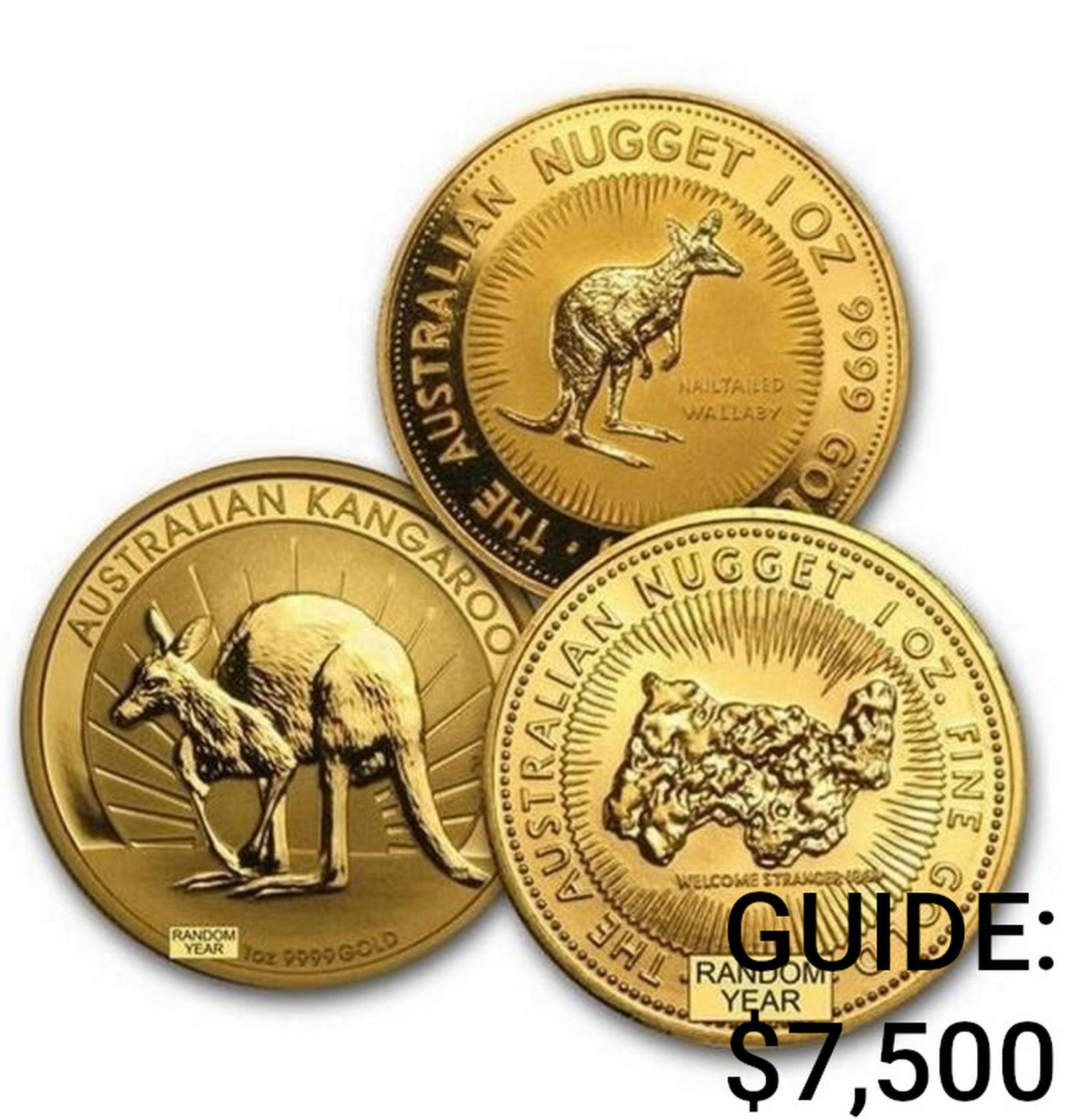 2022 Australian 1 oz Gold Kangaroo (1 of 2)