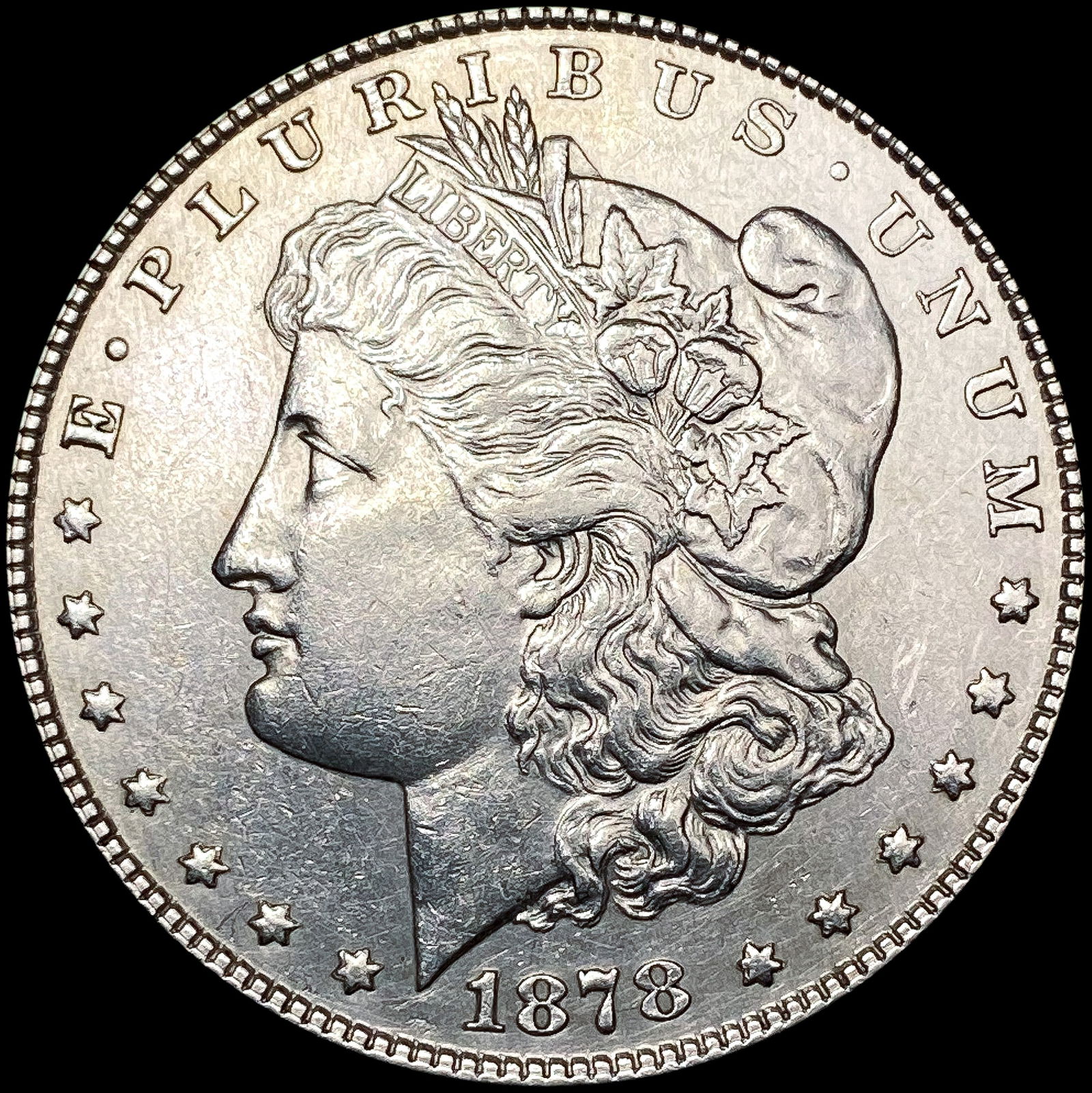1878 8TF Morgan Silver Dollar UNCIRCULATED (1 of 2)